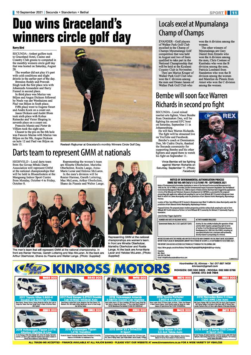 Ridge Times 10 September 2021 page 11