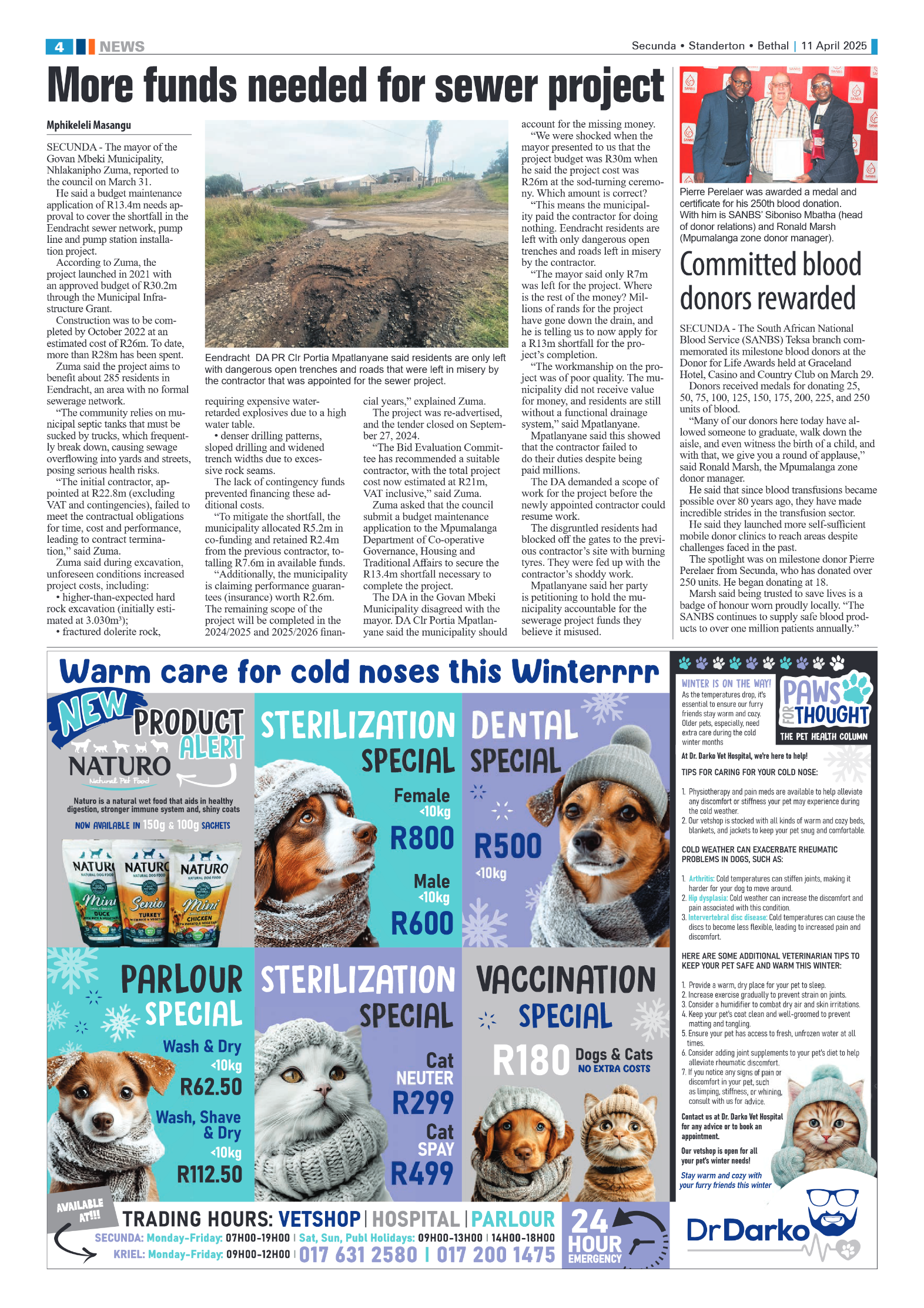 Ridge Times 11 April 2025 page 4