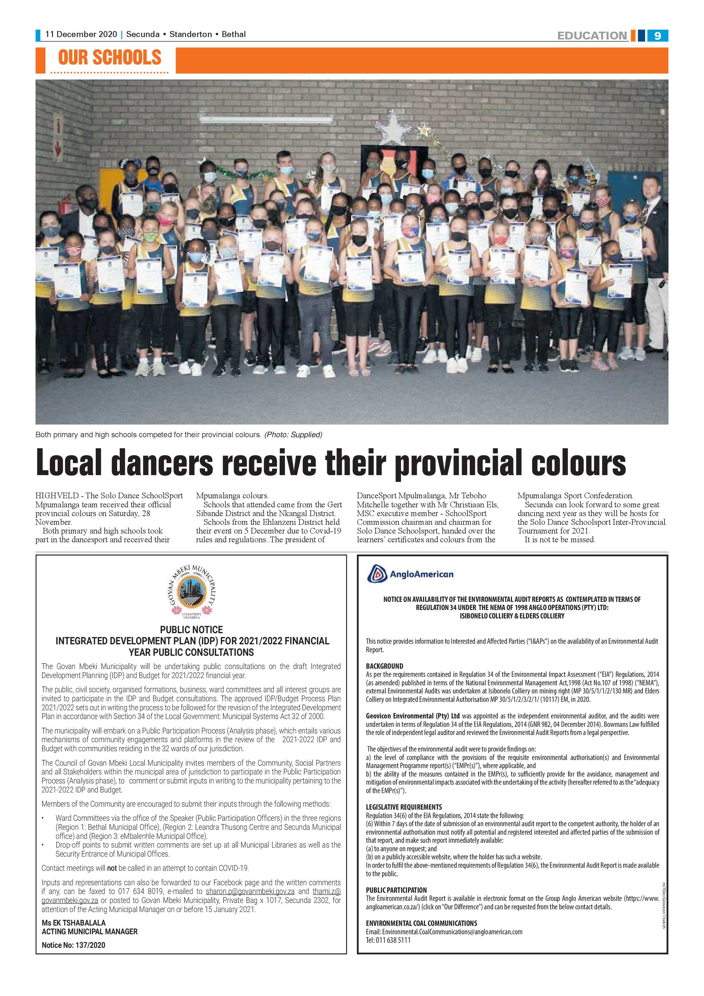 Ridge Times 11 December 2020 page 9