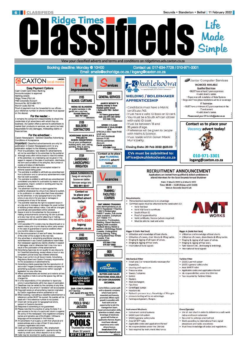 Ridge Times 11 February 2022 page 6