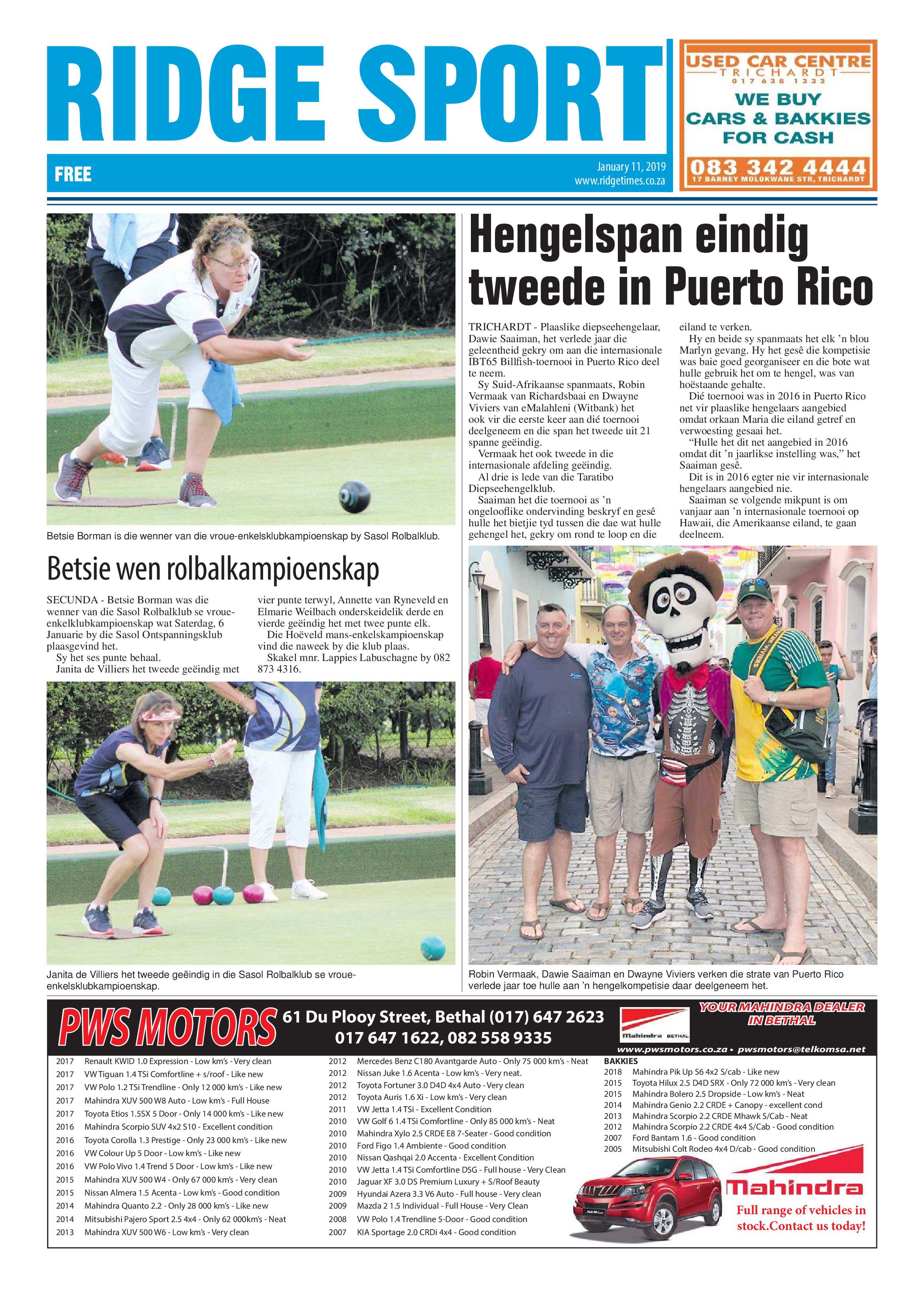 Ridge Times 11 January 2019 page 12