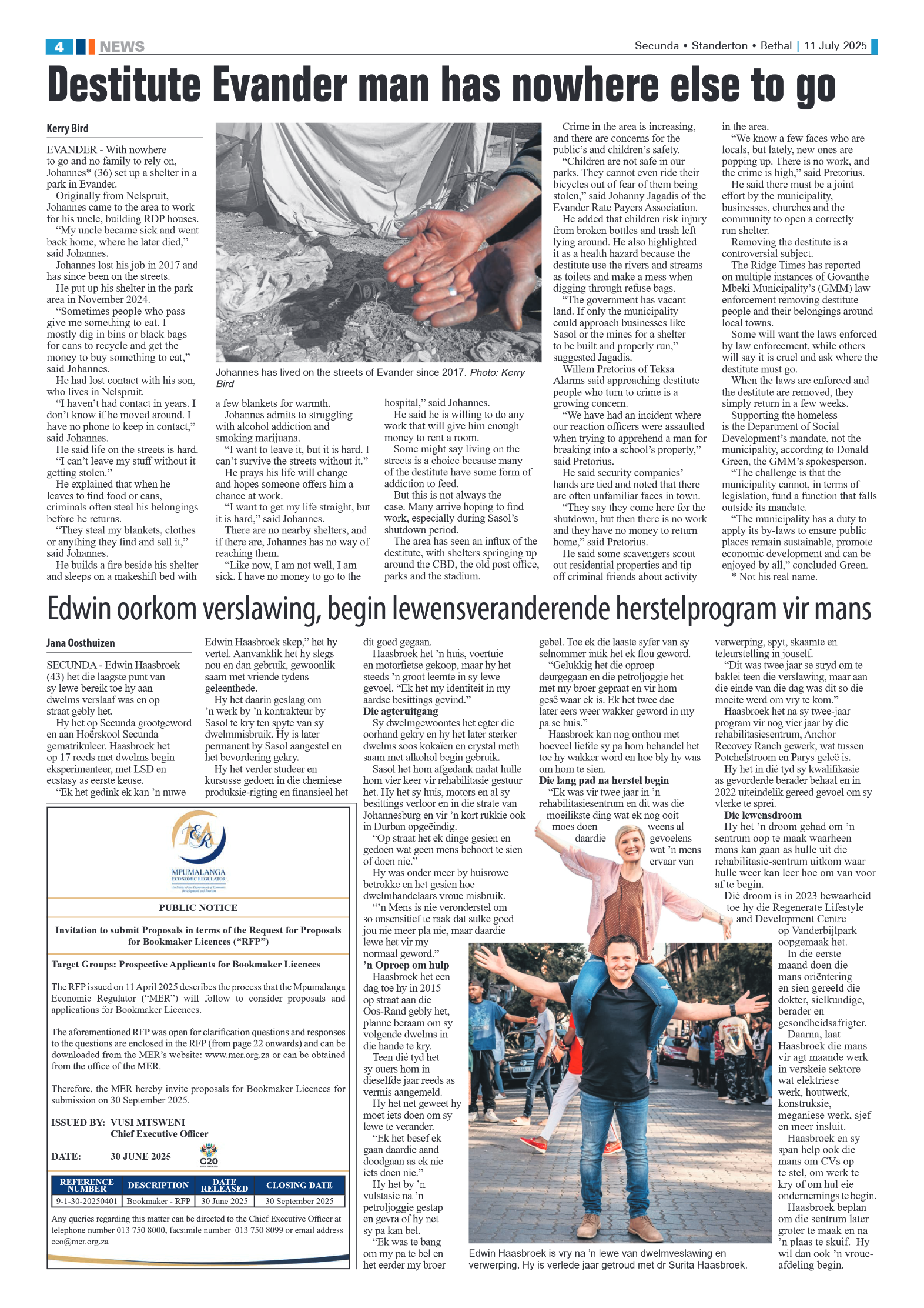 Ridge Times 11 July 2025 page 4