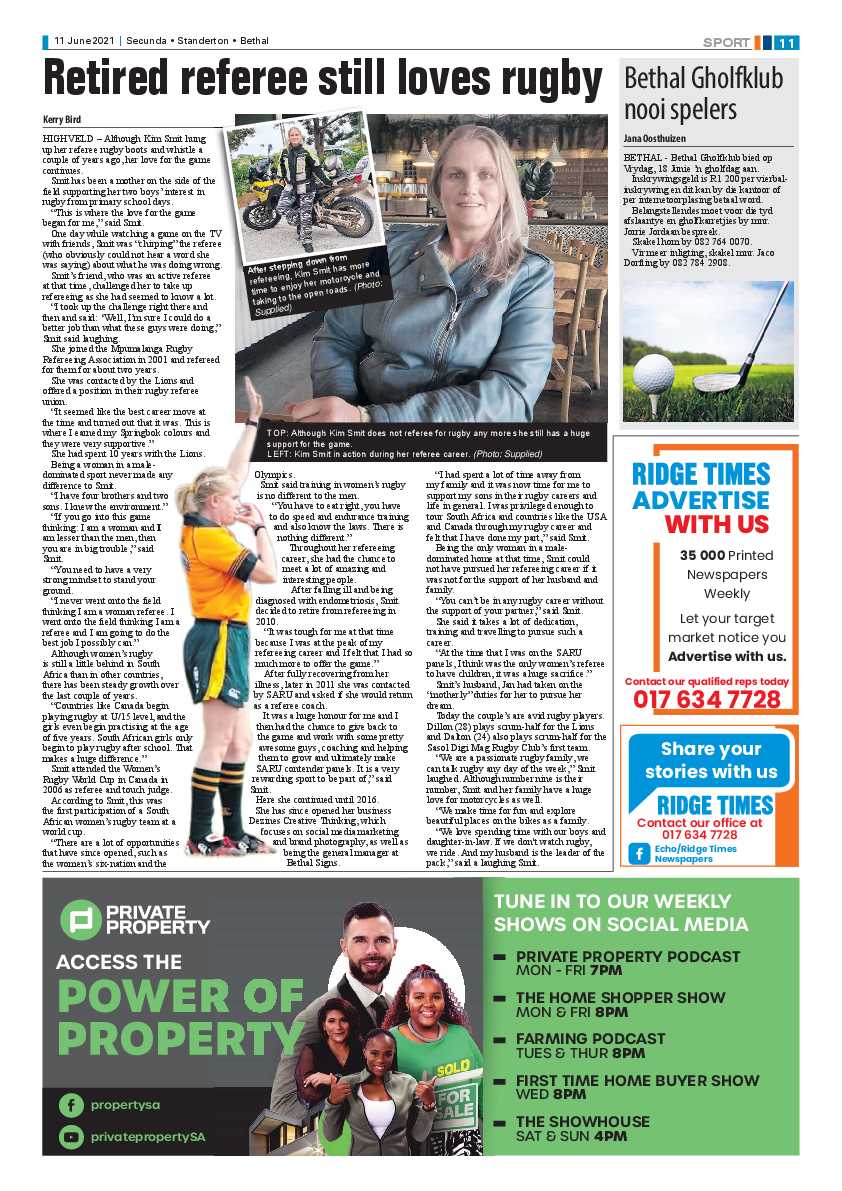 Ridge Times 11 June 2021 page 11