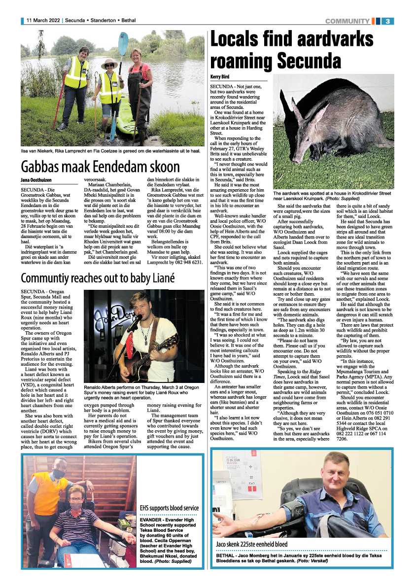 Ridge Times 11 March 2022 page 3