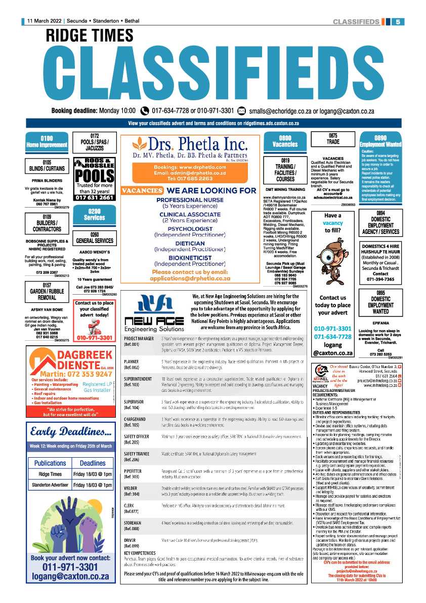 Ridge Times 11 March 2022 page 5