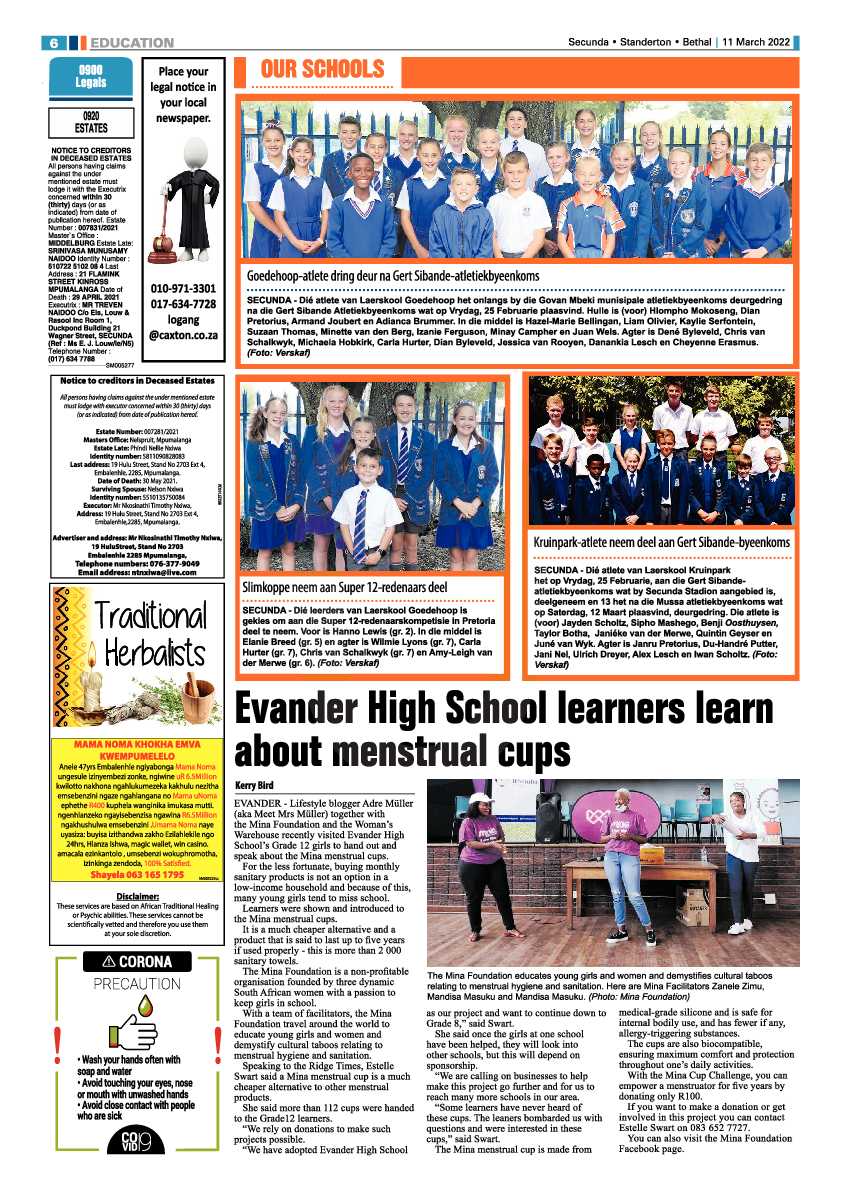 Ridge Times 11 March 2022 page 6