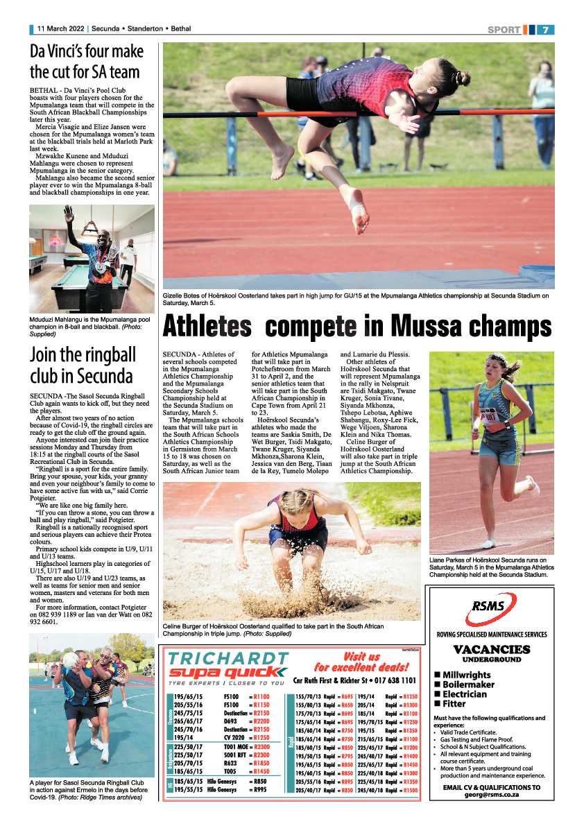 Ridge Times 11 March 2022 page 7
