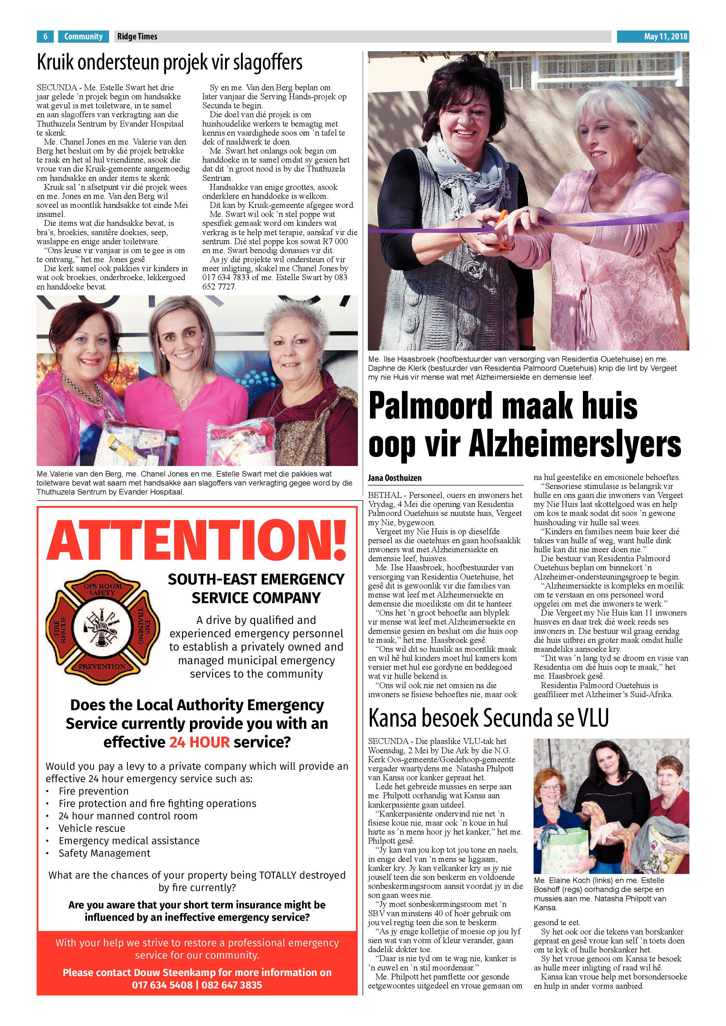 Ridge Times 11 May 2018 page 6