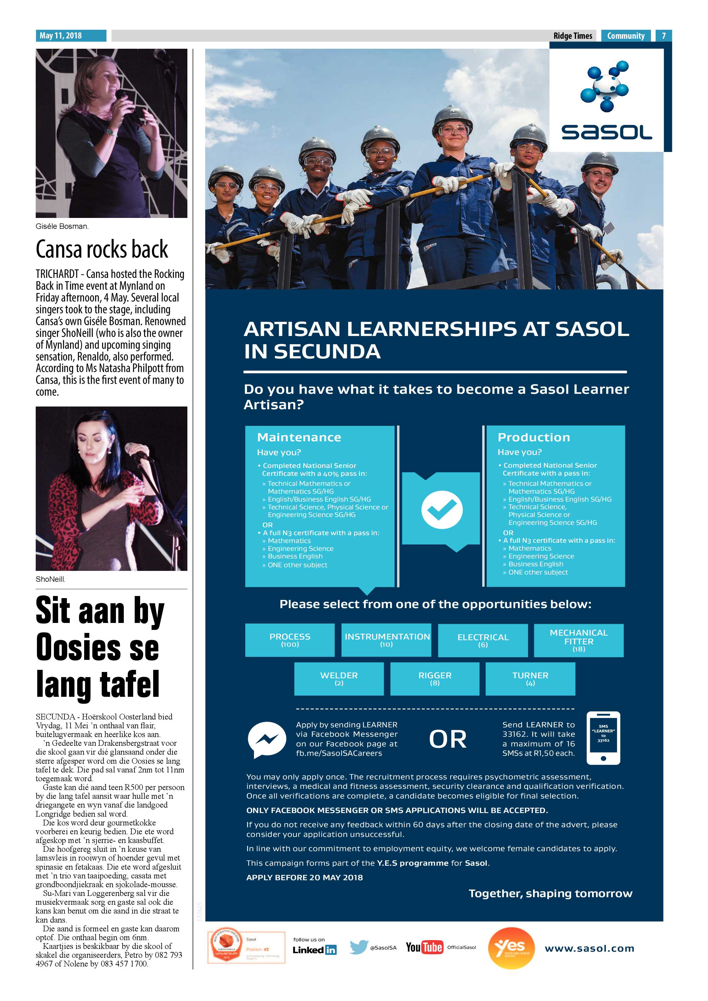 Ridge Times 11 May 2018 page 7