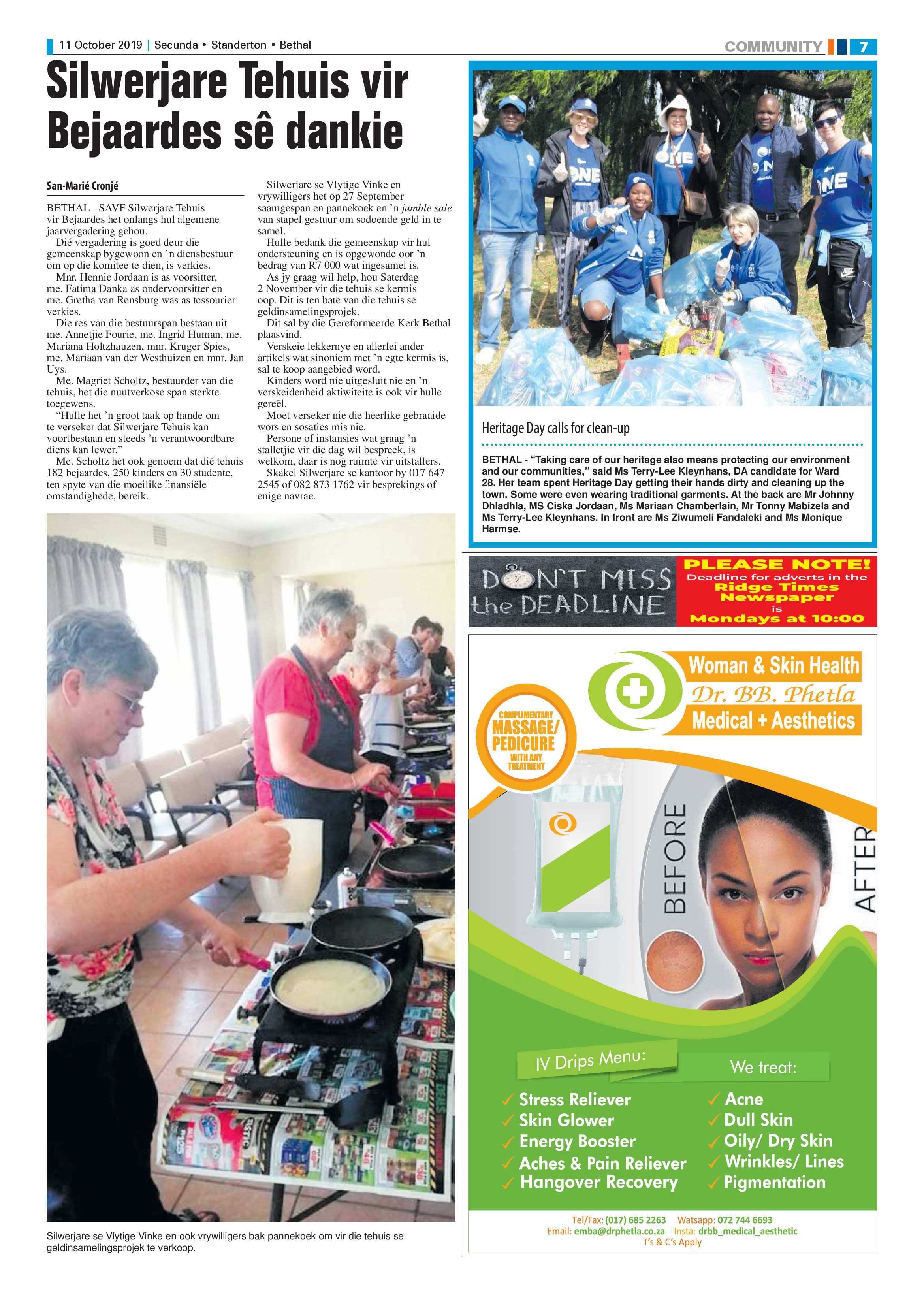 Ridge Times 11 October 2019 page 7