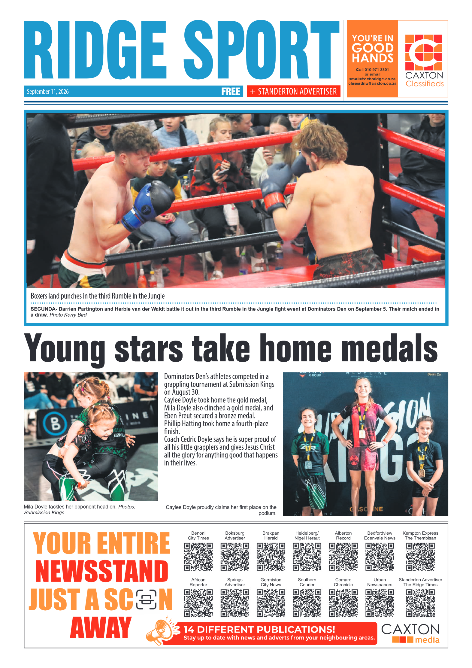 Ridge Times 11 September 2026 page 8