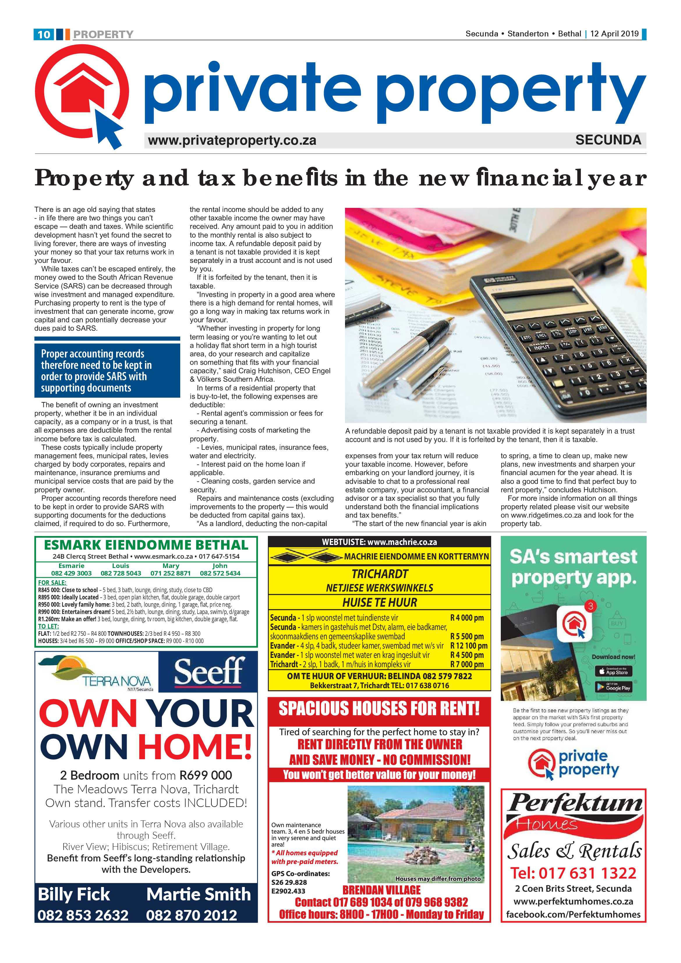 Ridge Times 12 April 2019 page 10