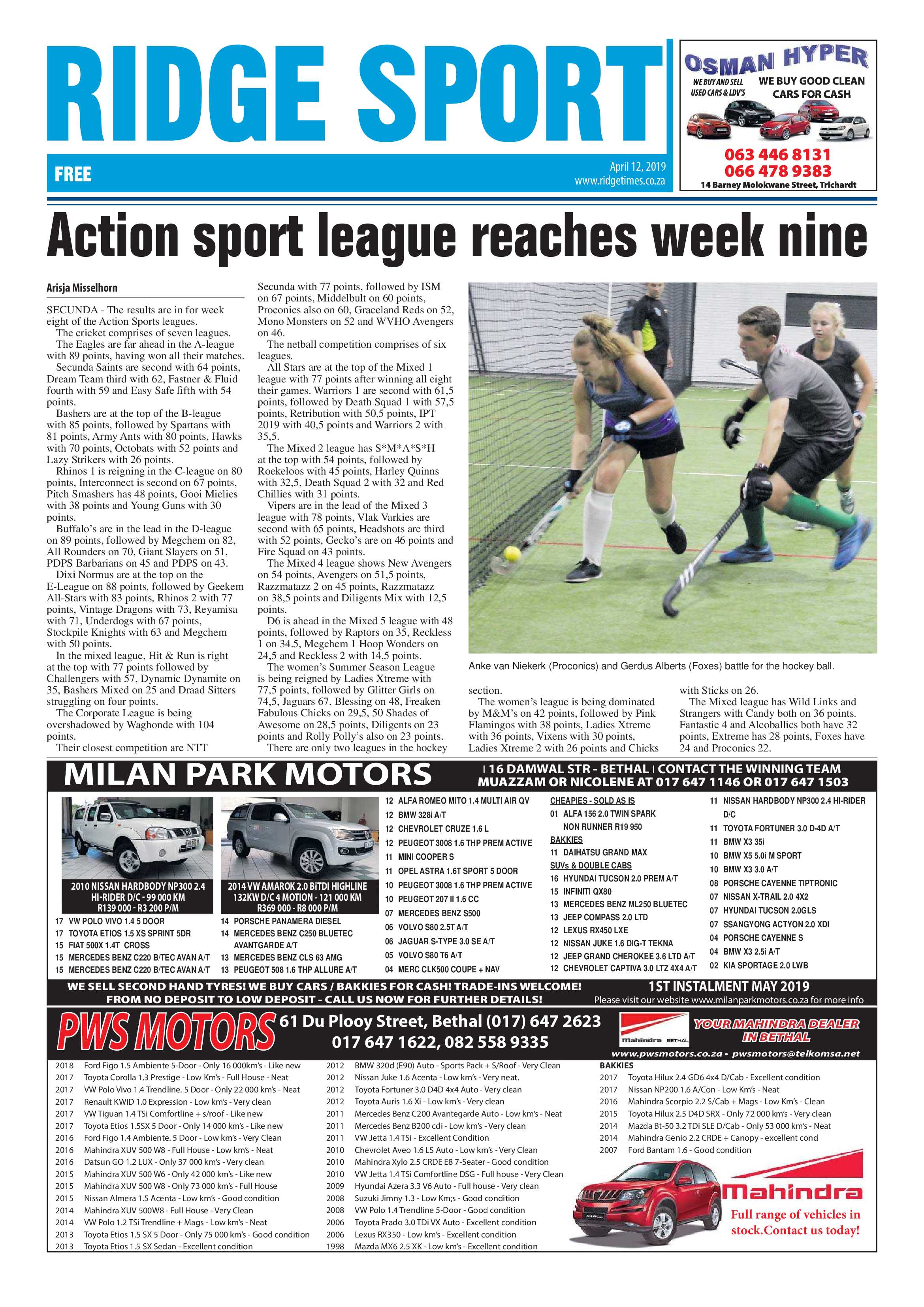 Ridge Times 12 April 2019 page 16