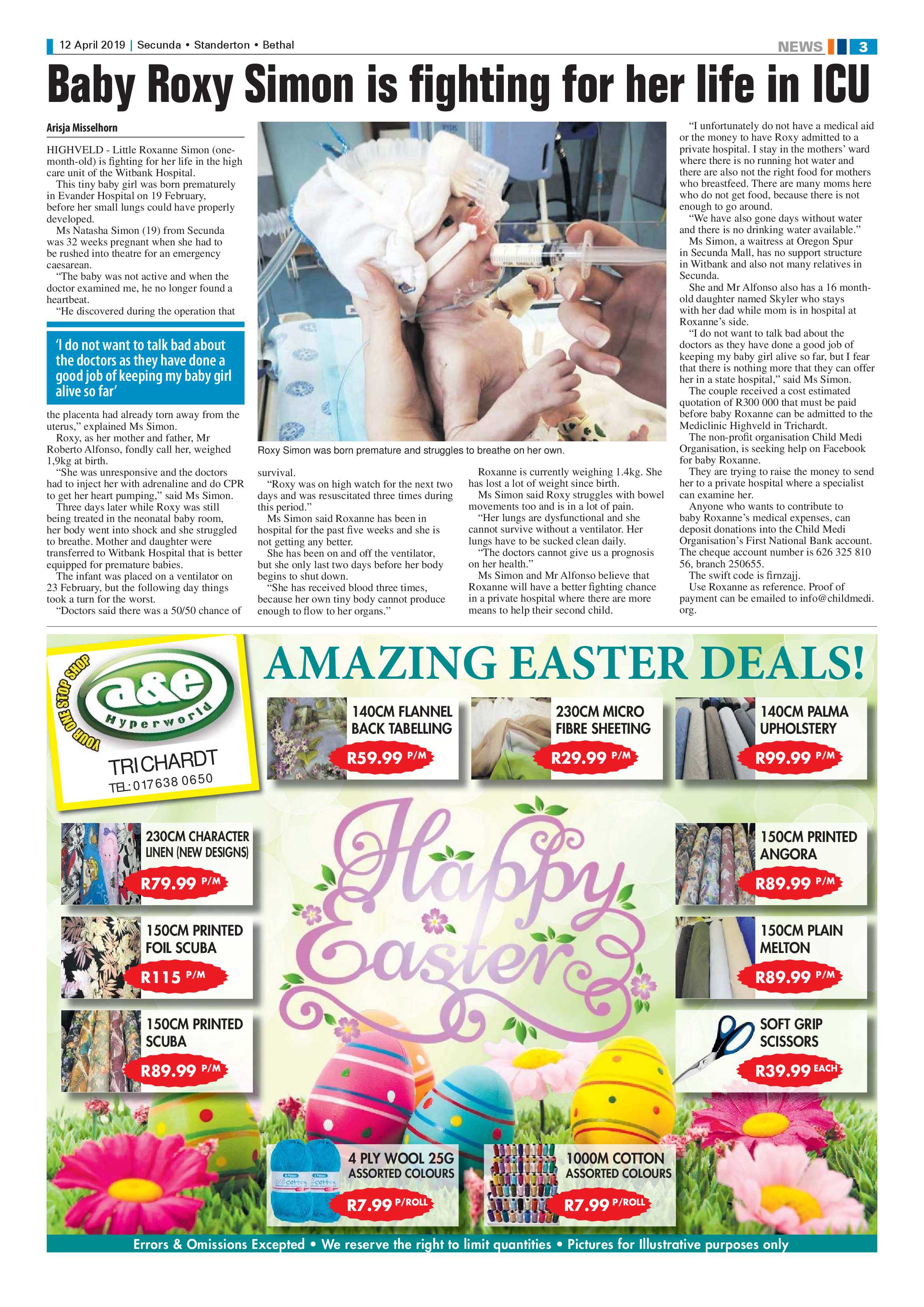 Ridge Times 12 April 2019 page 3