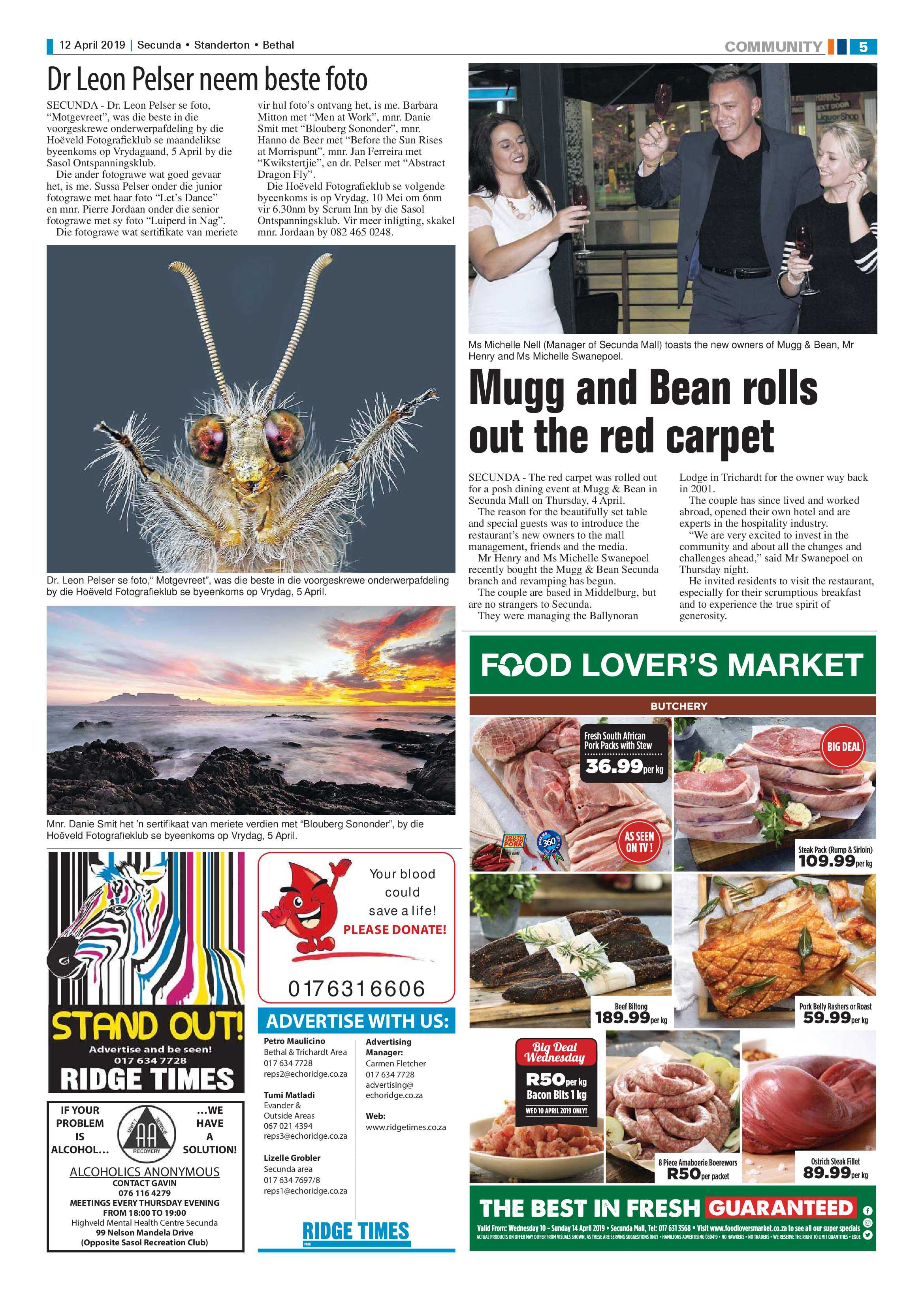 Ridge Times 12 April 2019 page 5