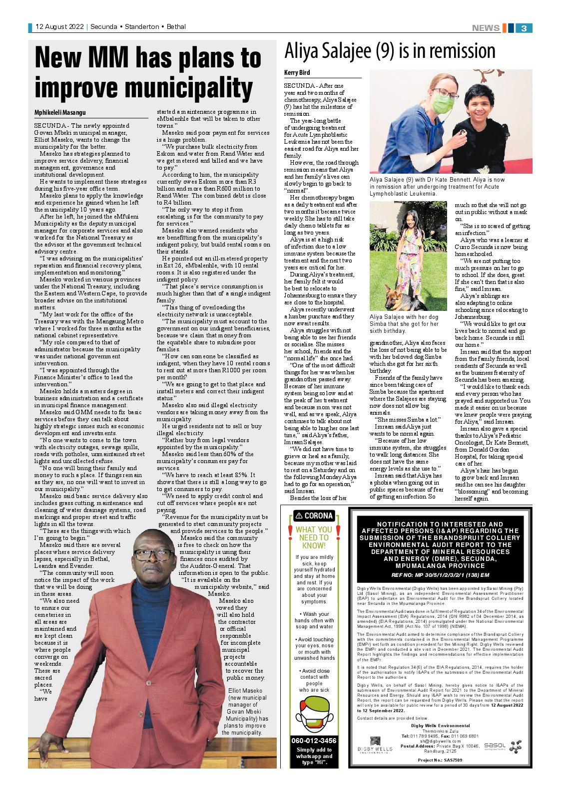 Ridge Times 12 August 2022 page 3