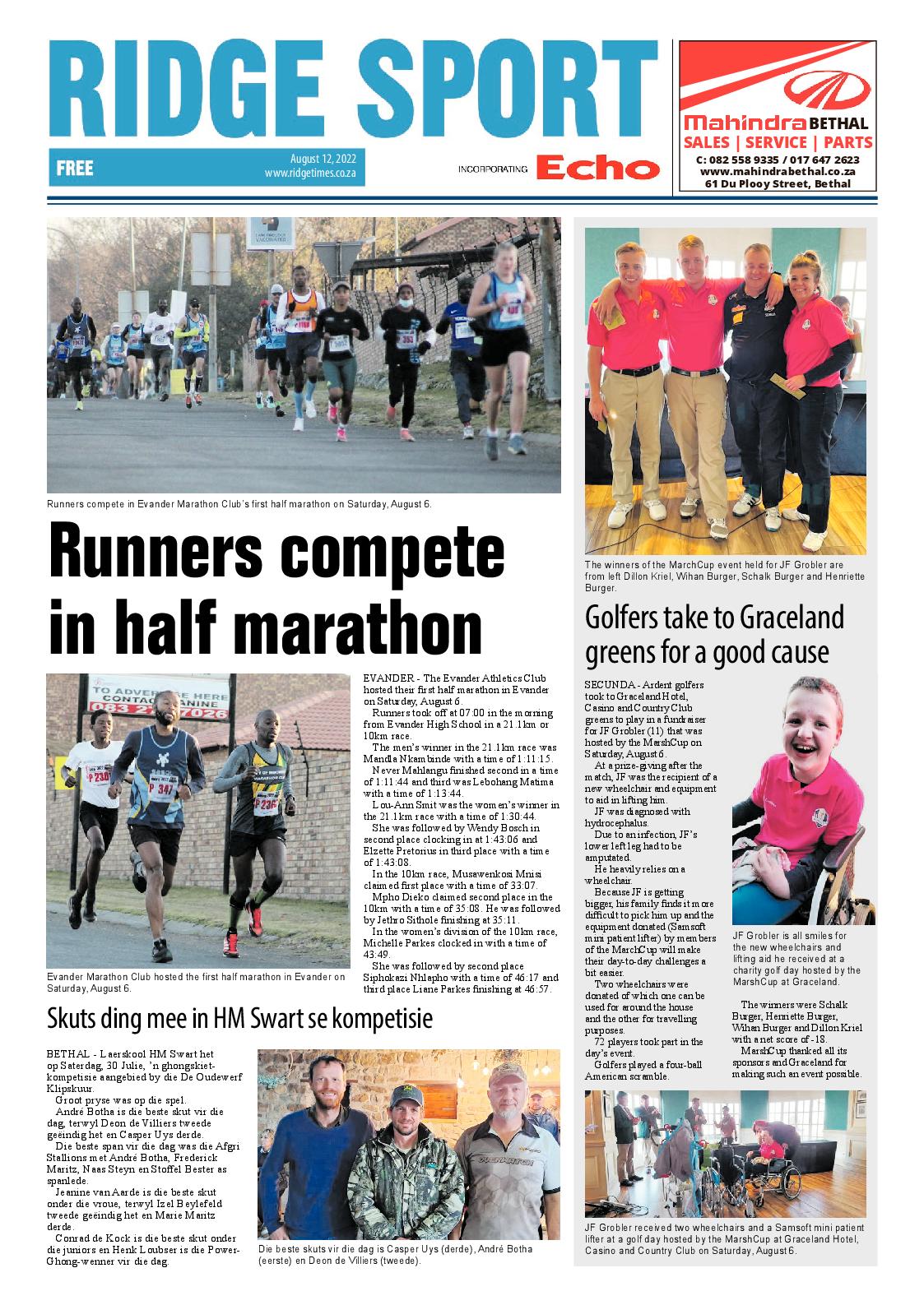 Ridge Times 12 August 2022 page 8