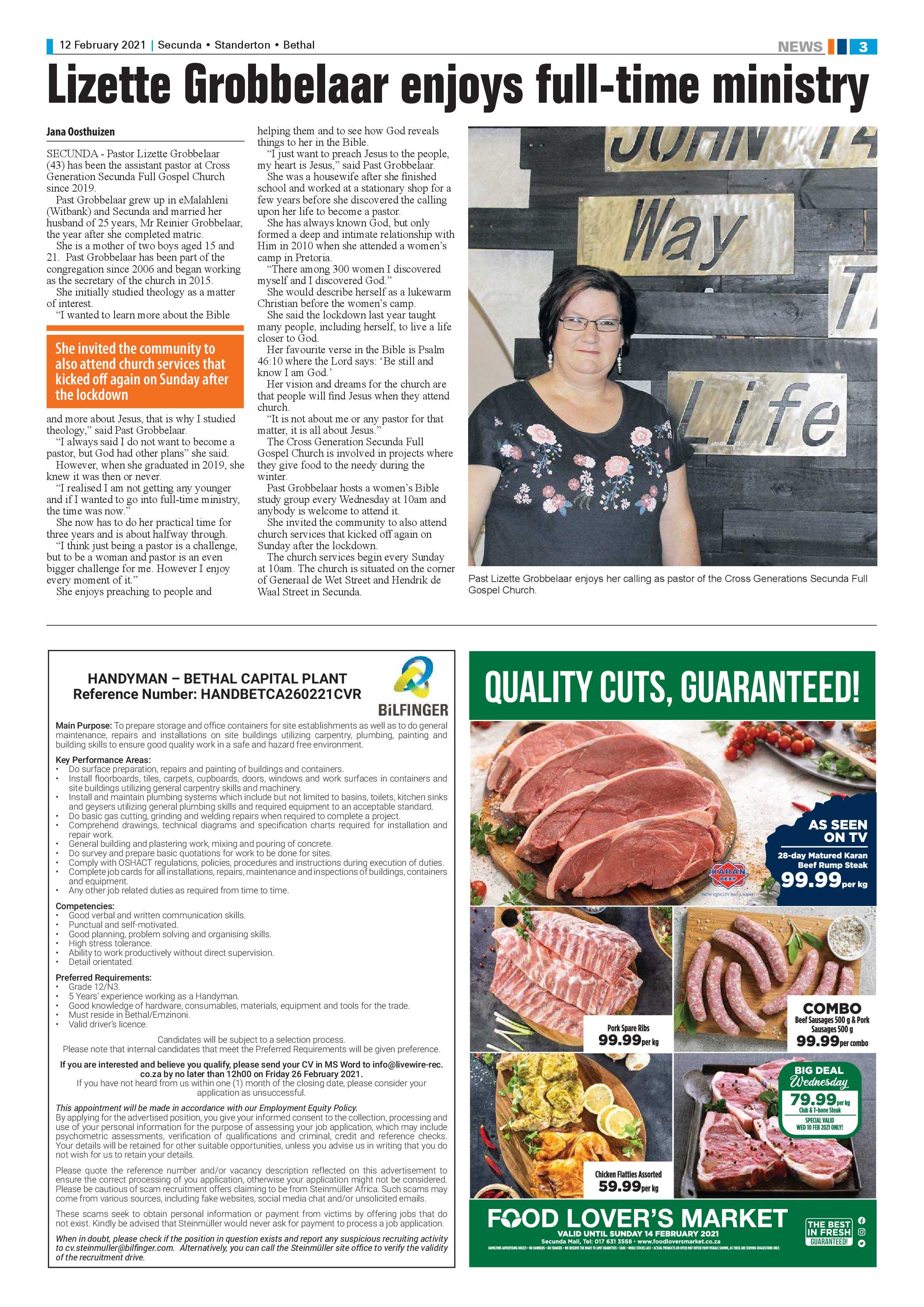 Ridge Times 12 February 2021 page 3