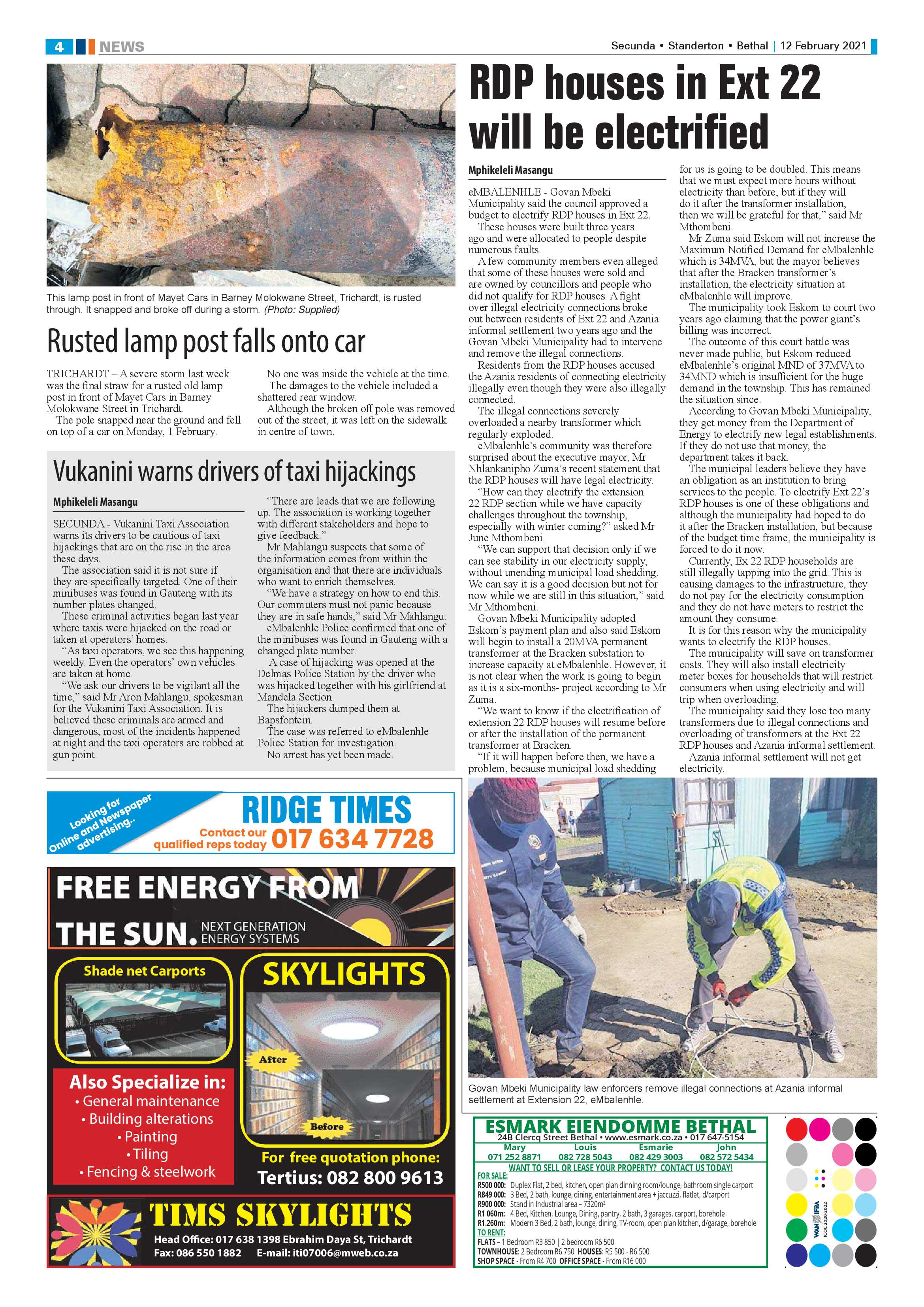 Ridge Times 12 February 2021 page 4