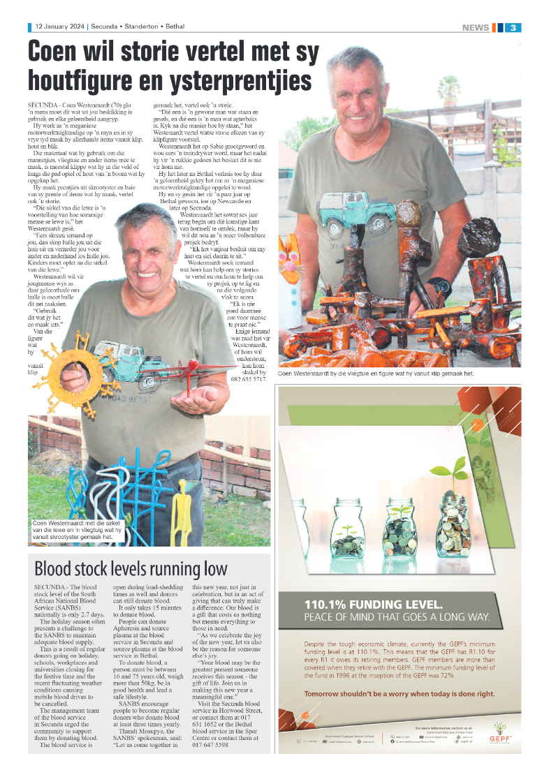 Ridge Times 12 January 2024 page 3
