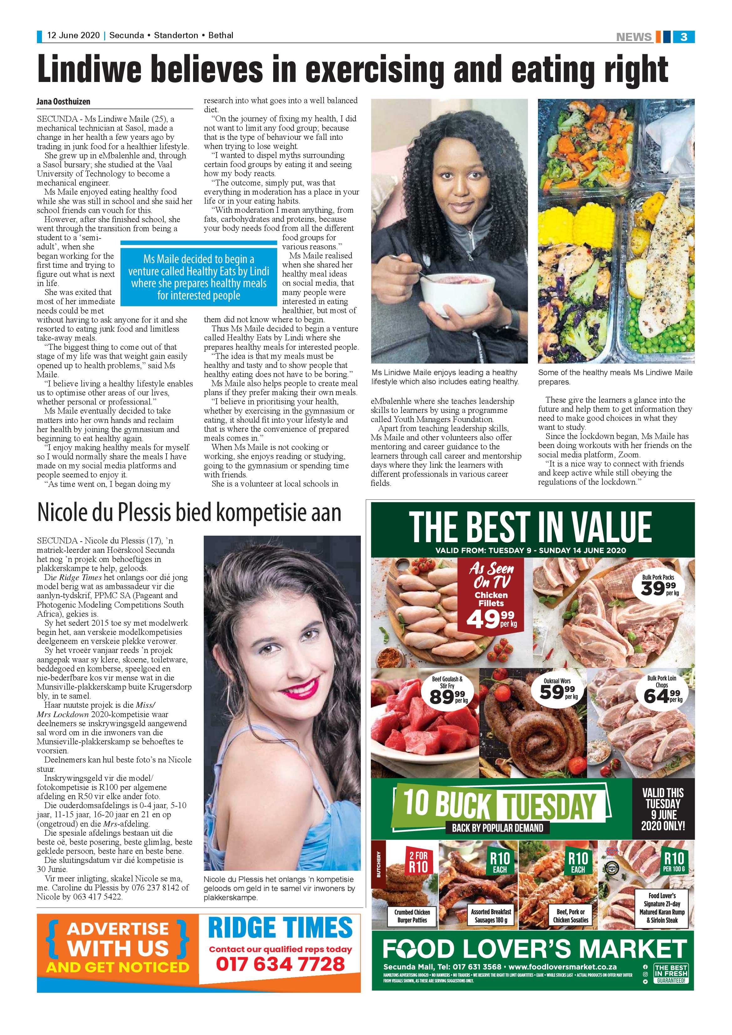 Ridge Times 12 June 2020 page 3