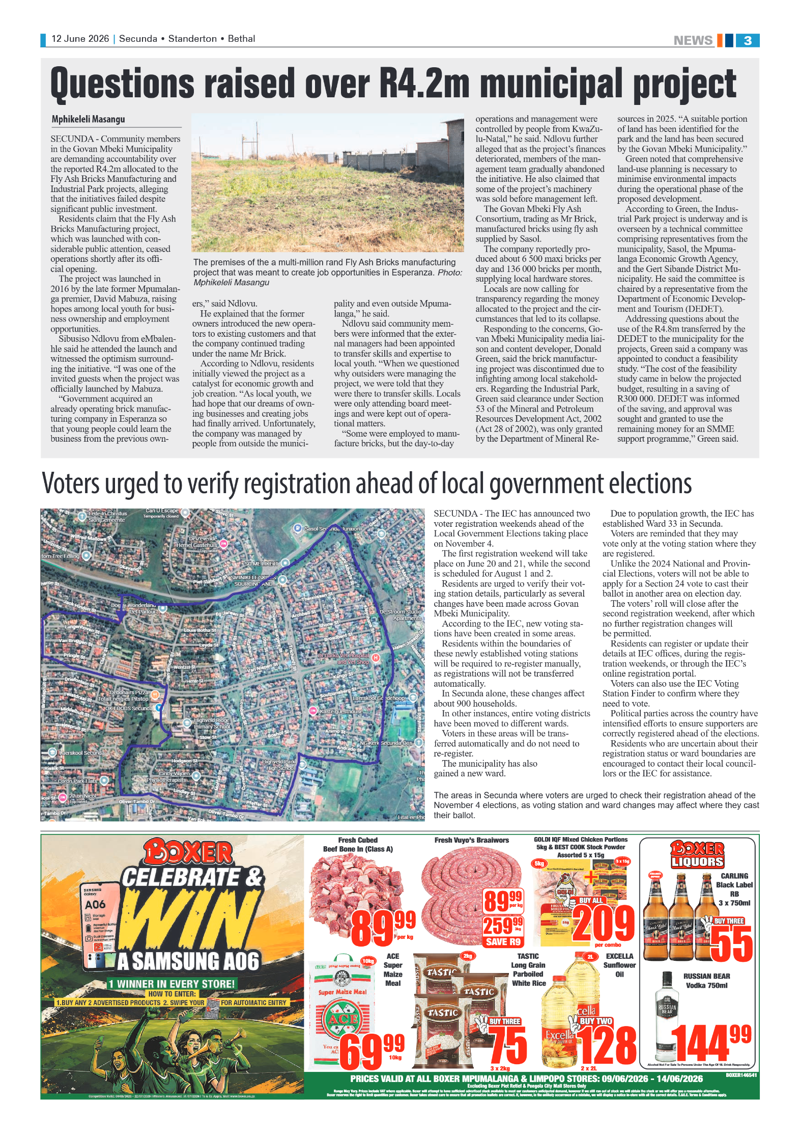 Ridge Times 12 June 2026 page 3