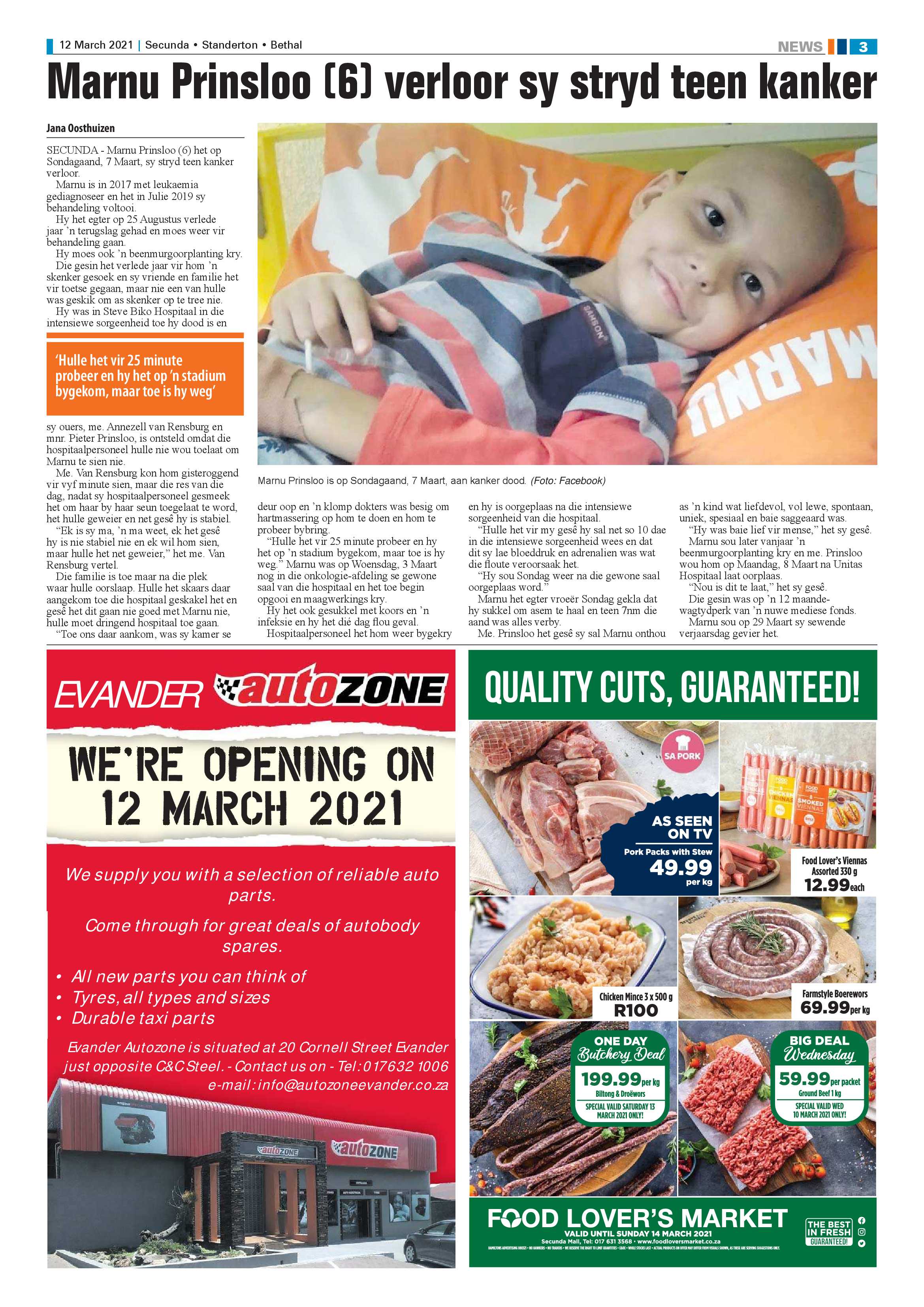 Ridge Times 12 March 2021 page 3