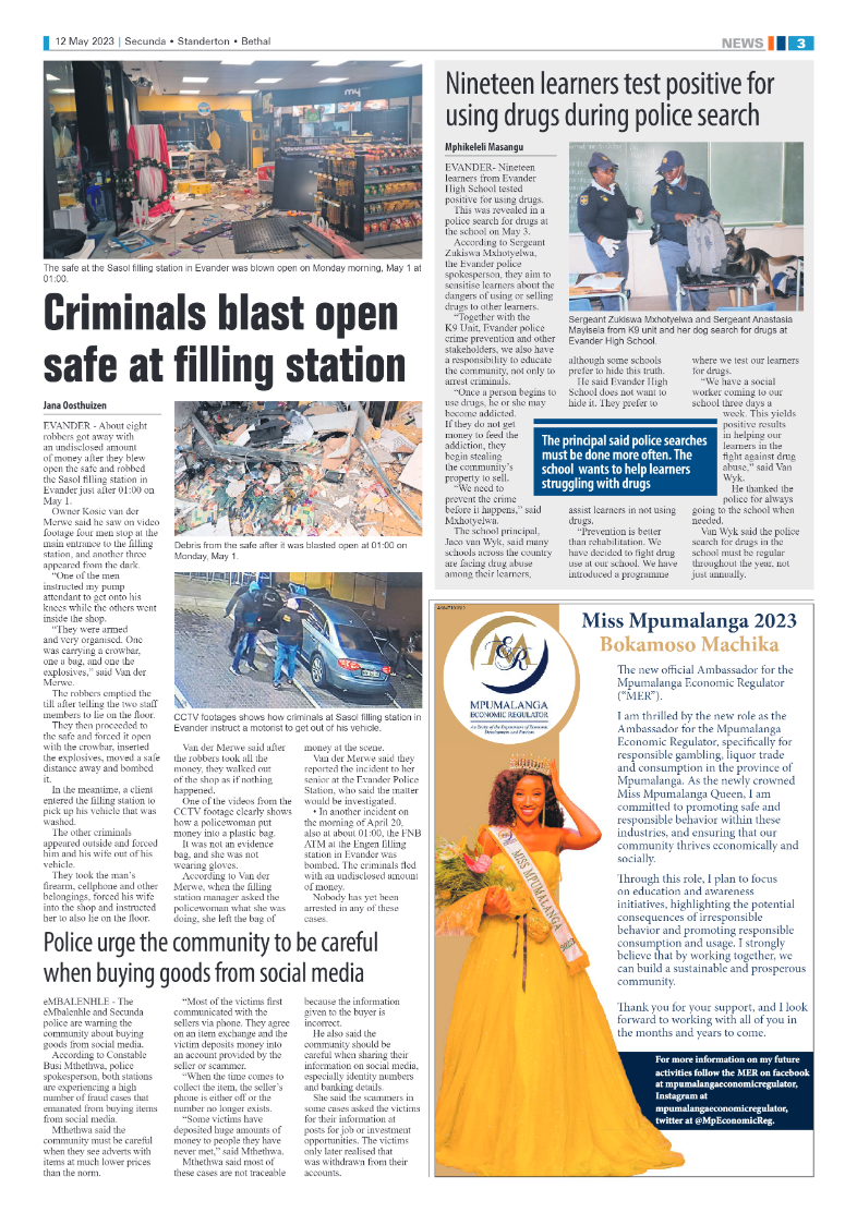 Ridge Times 12 May 2023 page 3