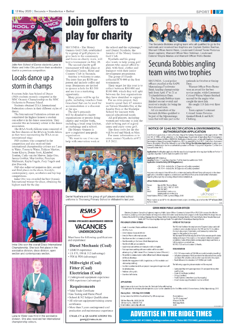 Ridge Times 12 May 2023 page 7