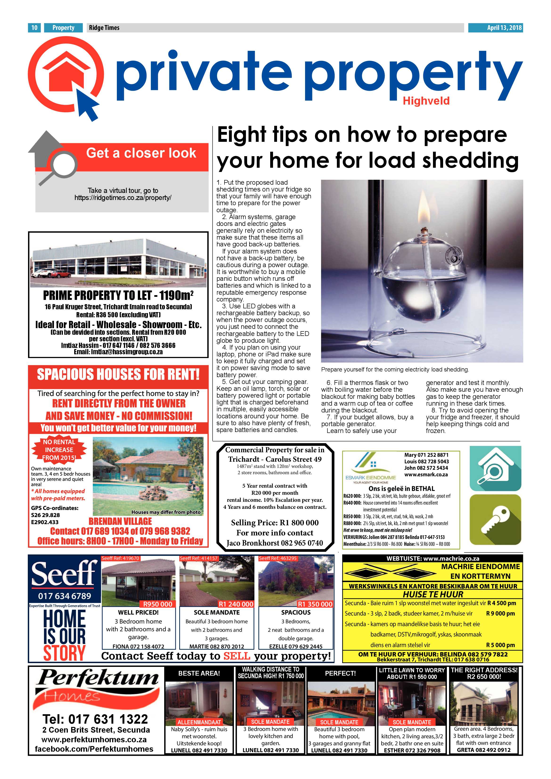 Ridge Times 13 April 2018 page 10