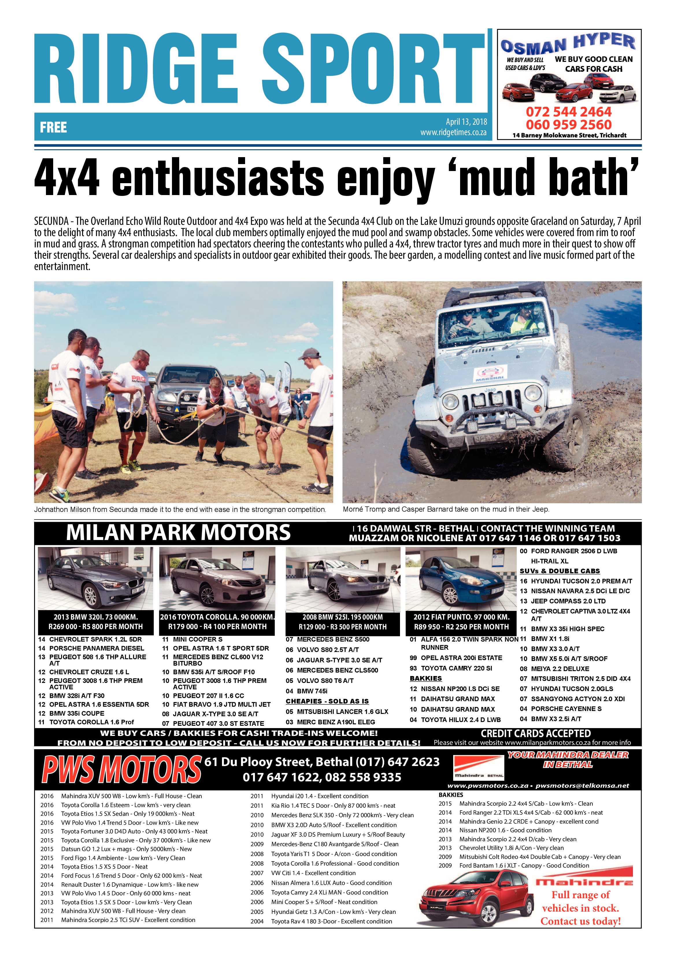 Ridge Times 13 April 2018 page 16