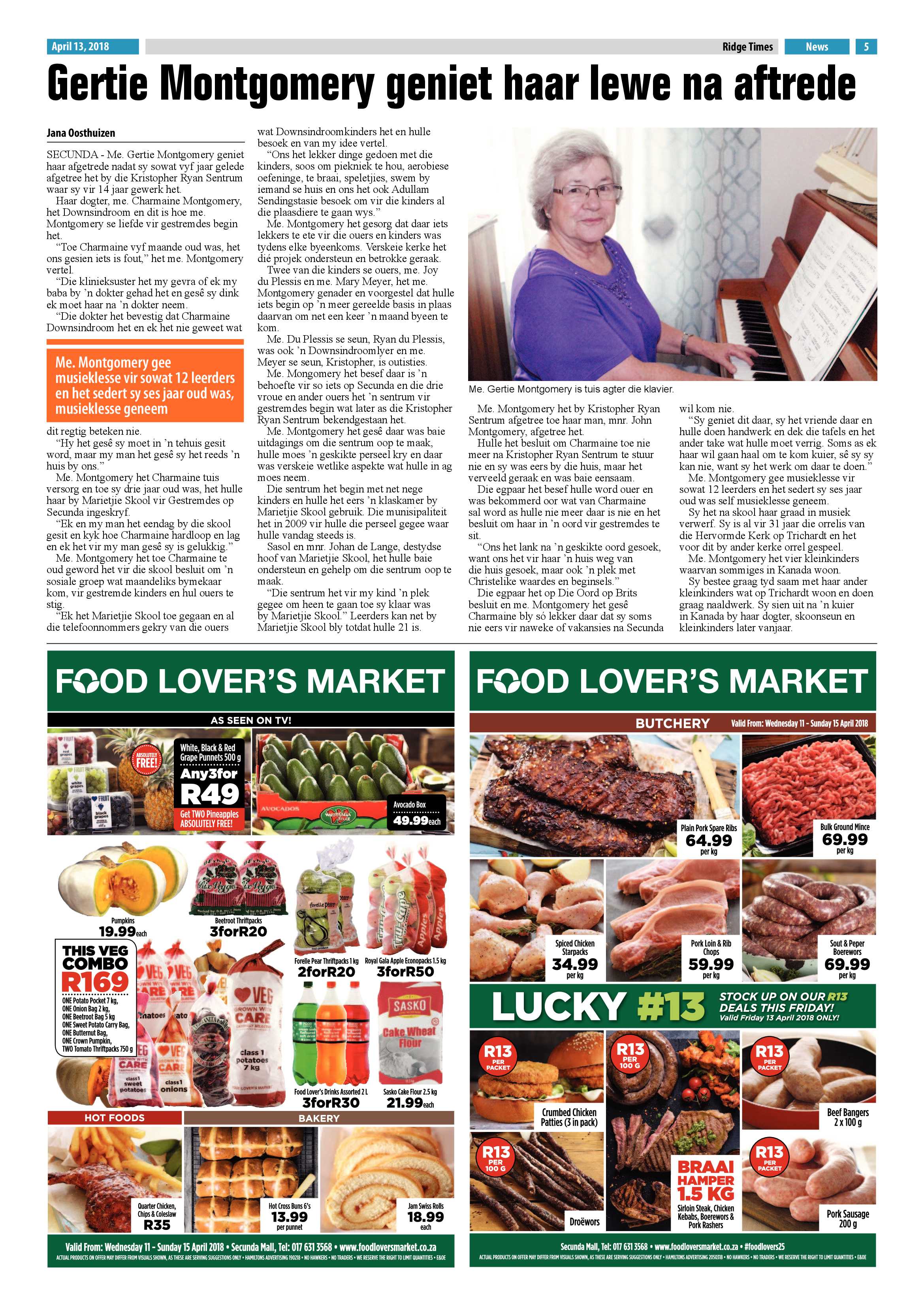 Ridge Times 13 April 2018 page 5