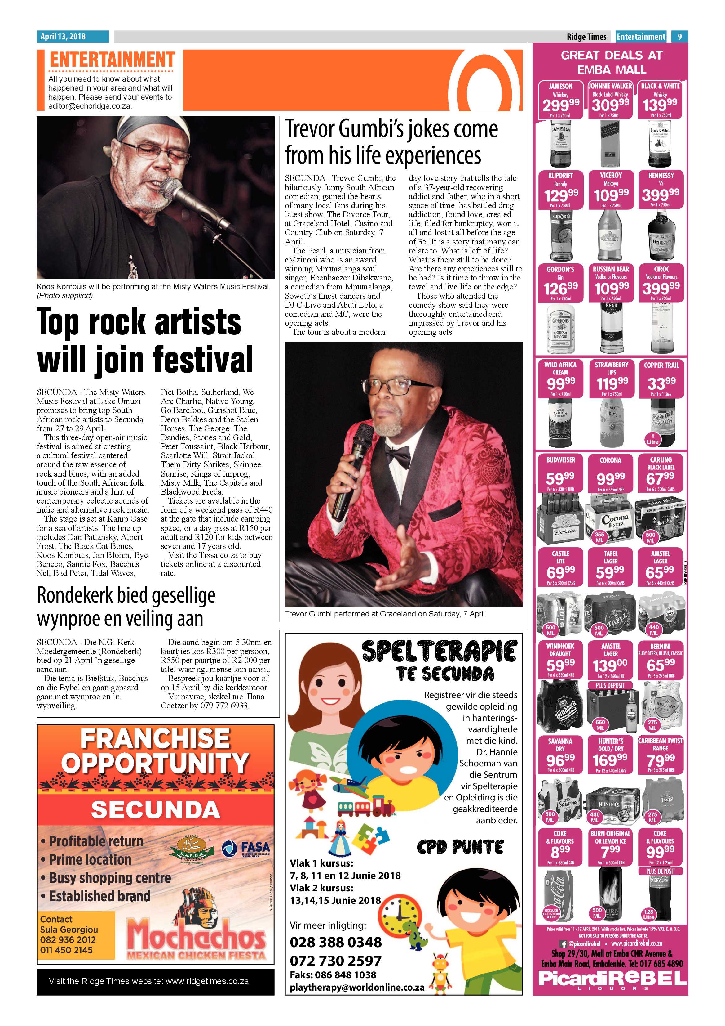 Ridge Times 13 April 2018 page 9