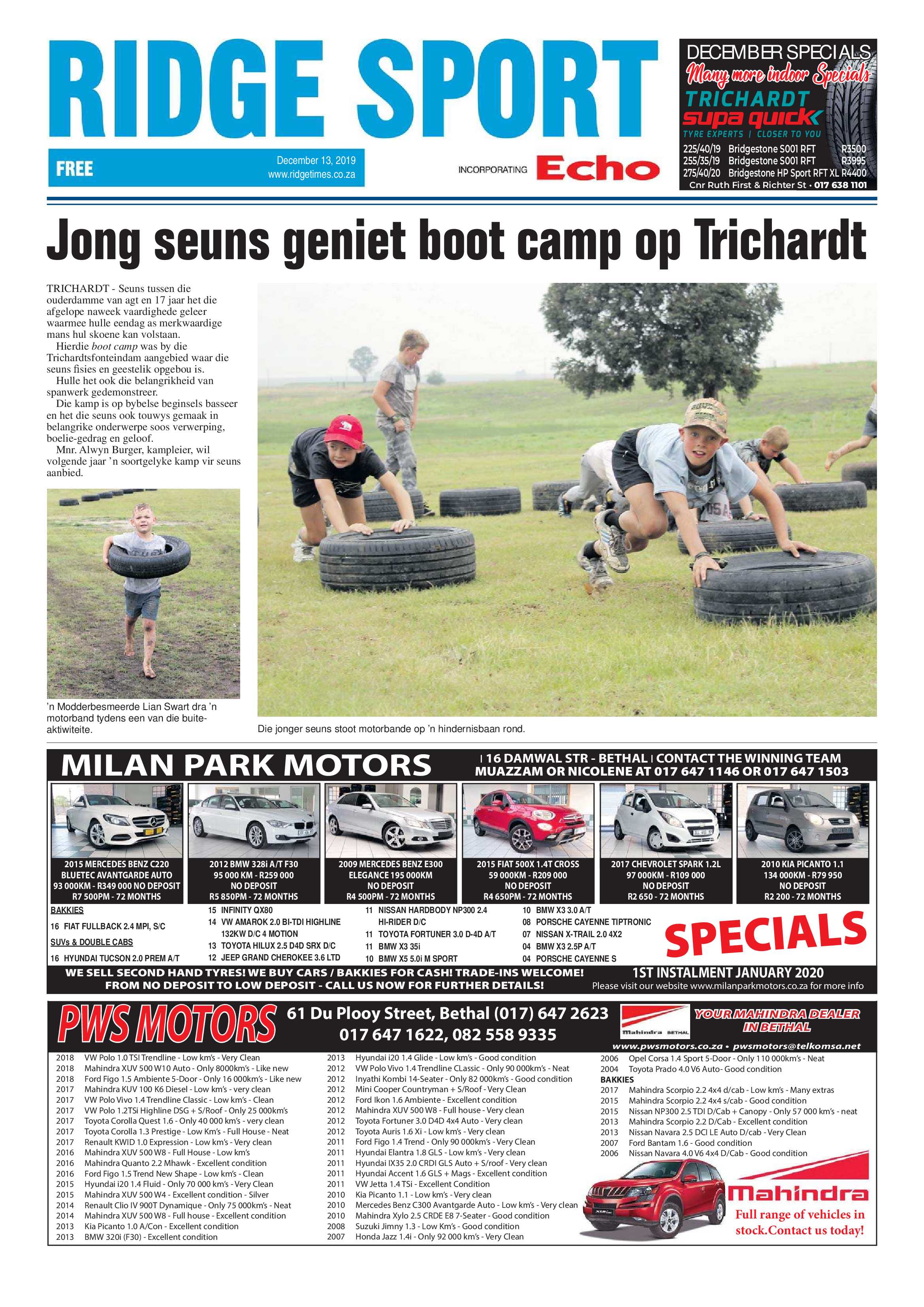 Ridge Times 13 December 2019 page 22