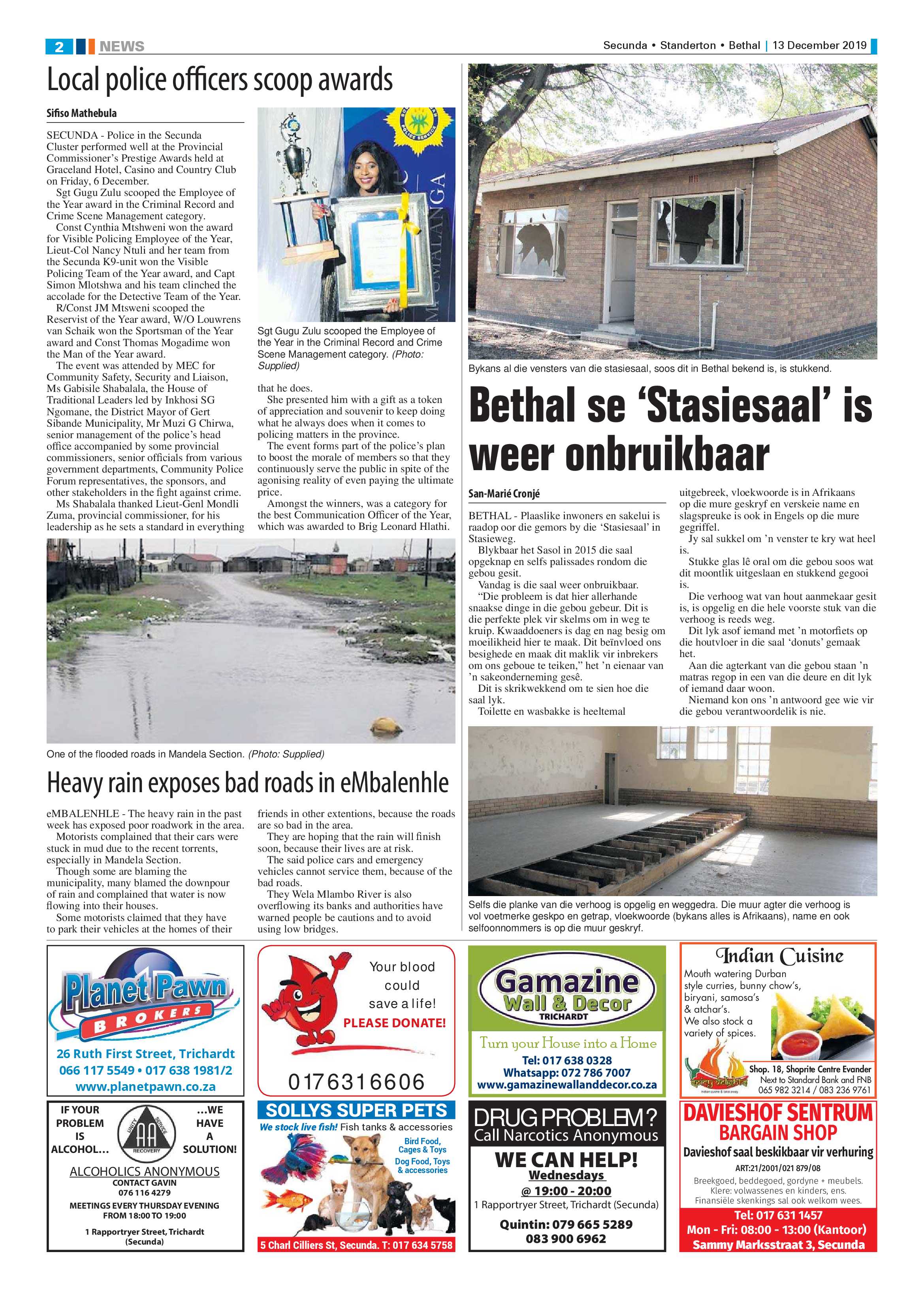 Ridge Times 13 December 2019 page 4
