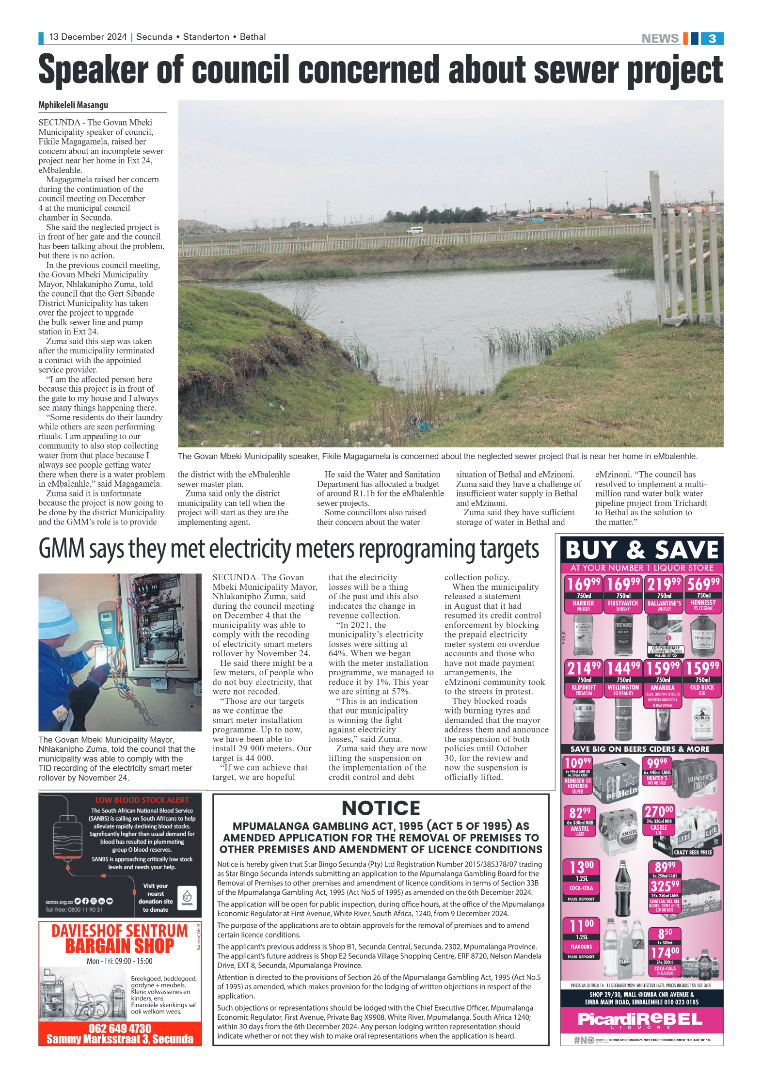 Ridge Times 13 December 2024 page 3