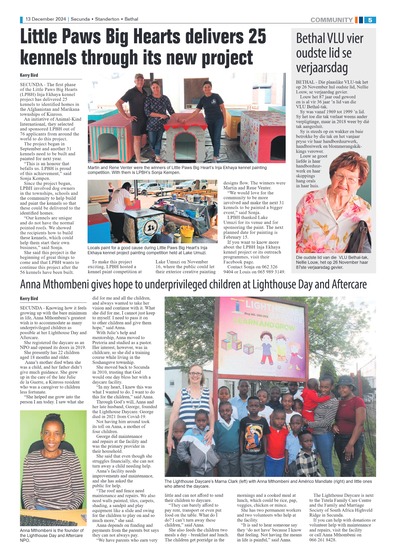 Ridge Times 13 December 2024 page 5
