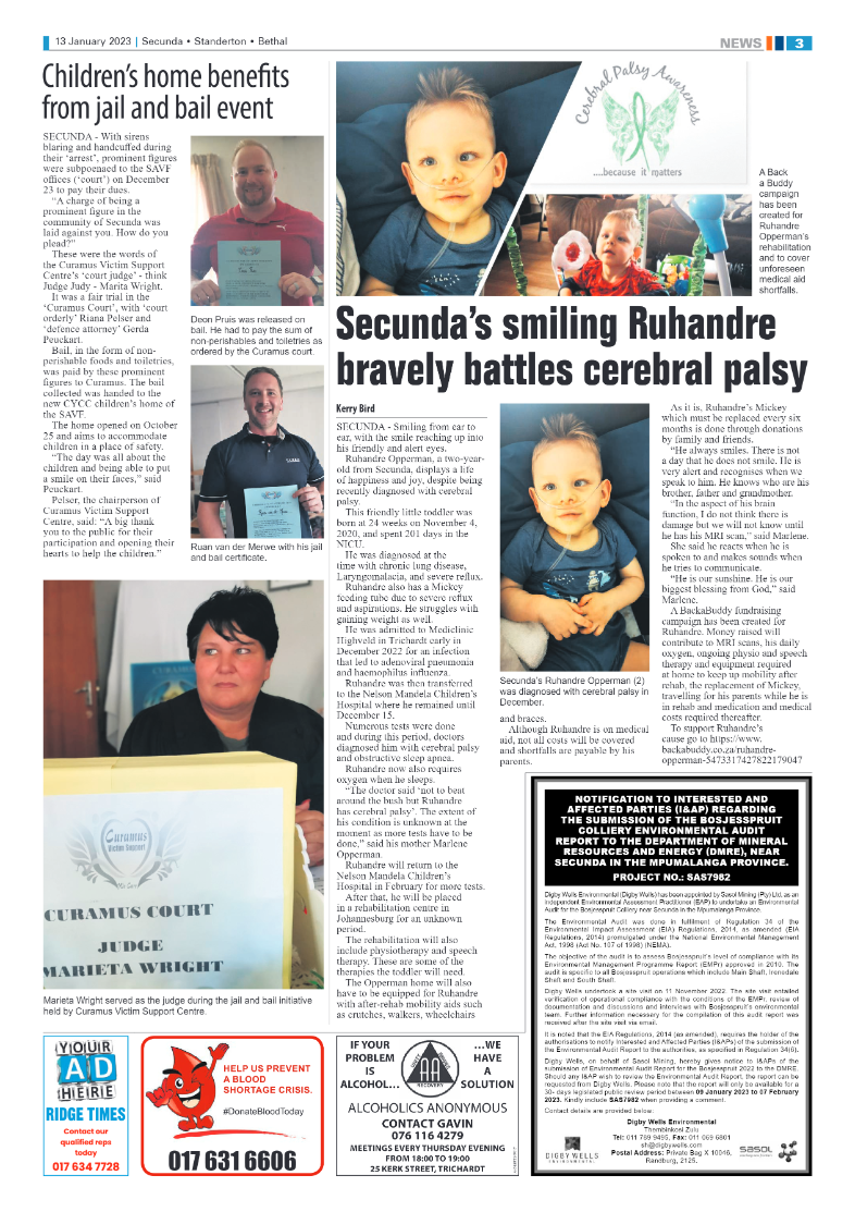 Ridge Times 13 January 2023 page 3