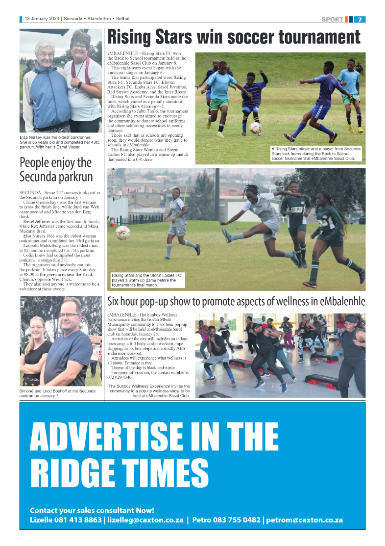 Ridge Times 13 January 2023 page 7