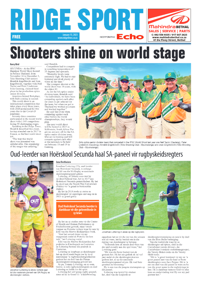 Ridge Times 13 January 2023 page 8