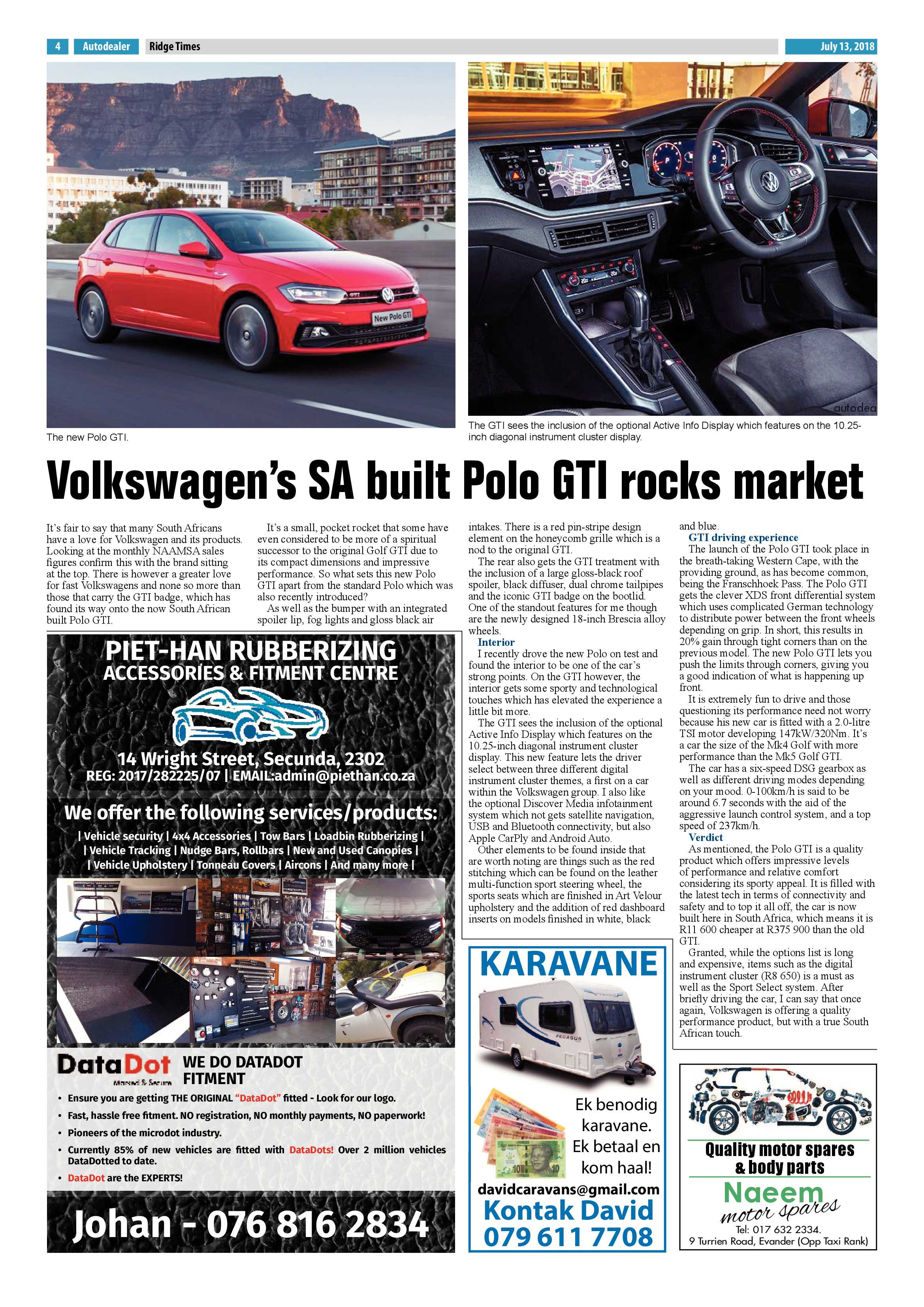 Ridge Times 13 July 2018 page 12