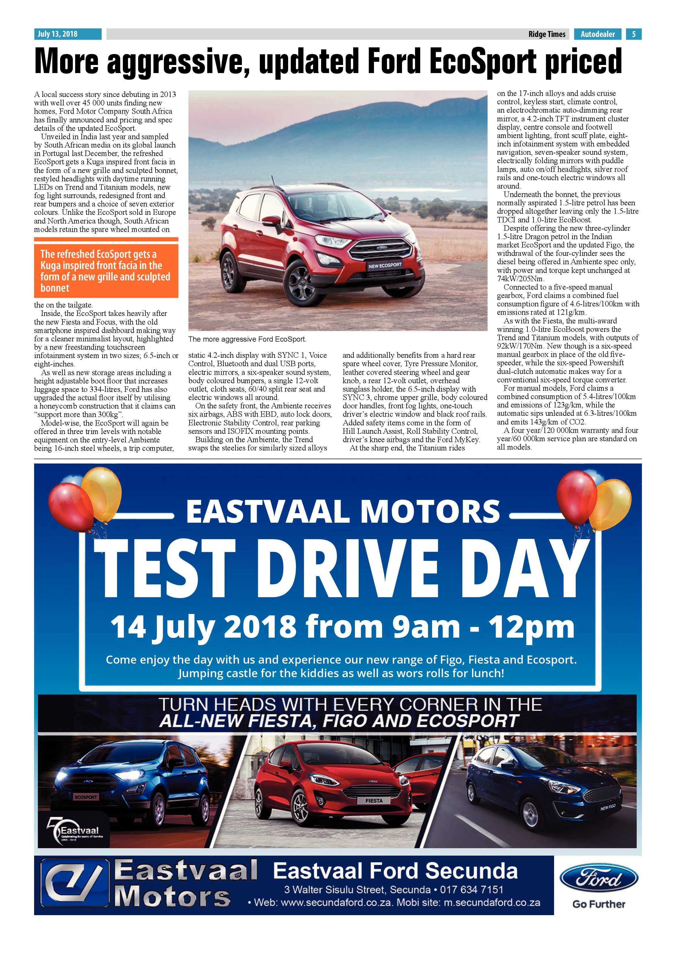 Ridge Times 13 July 2018 page 13