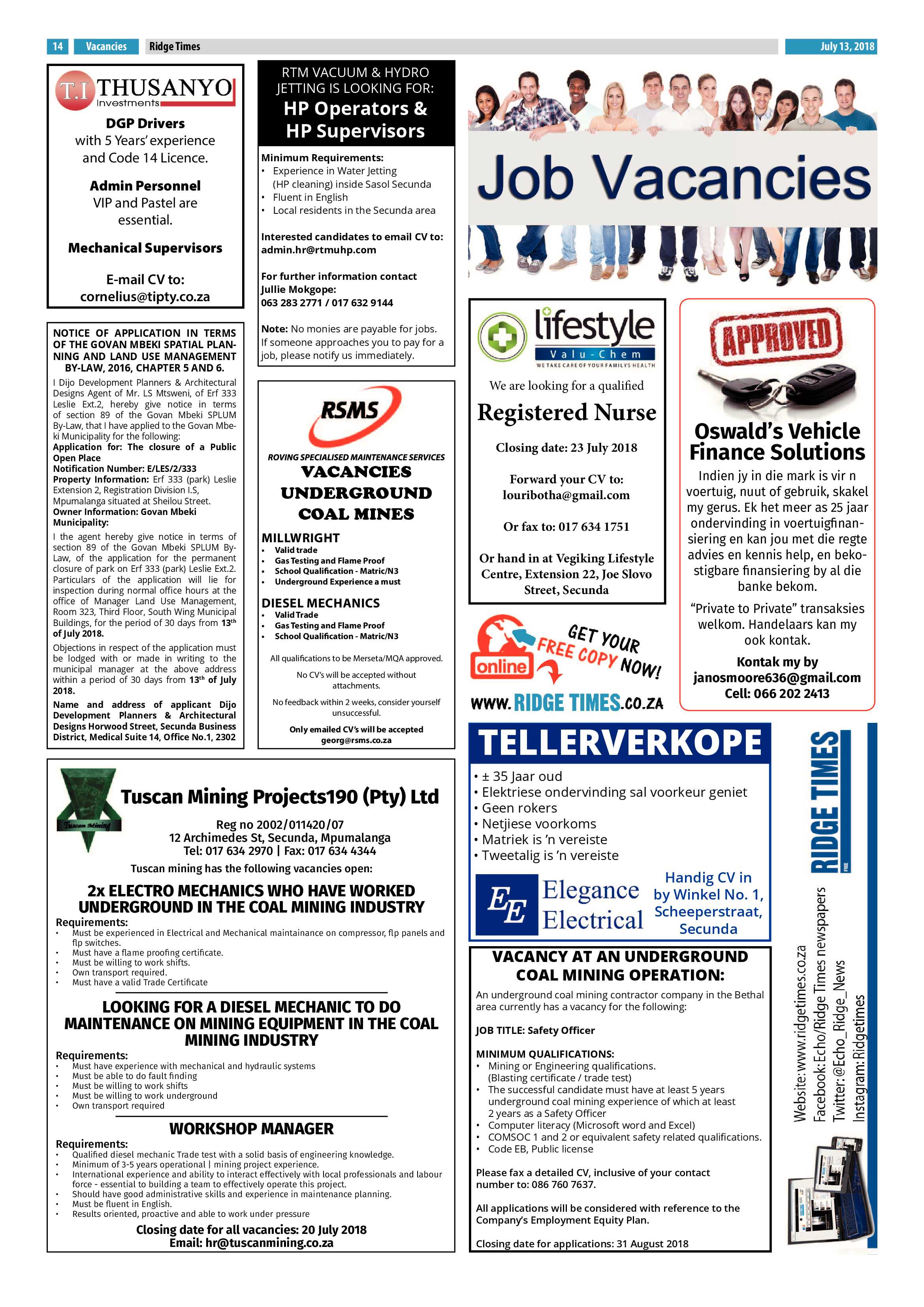 Ridge Times 13 July 2018 page 22