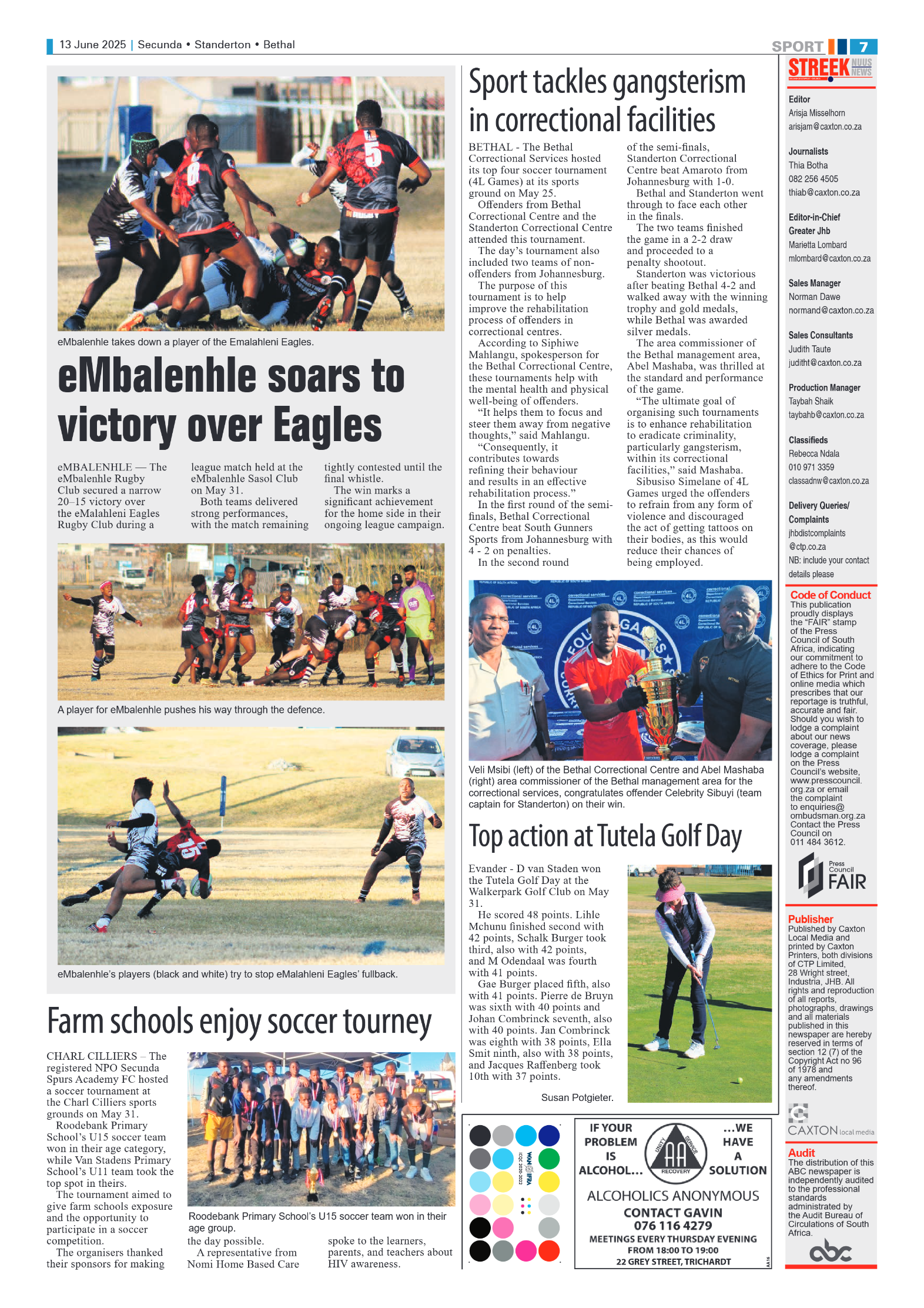 Ridge Times 13 June 2025 page 7