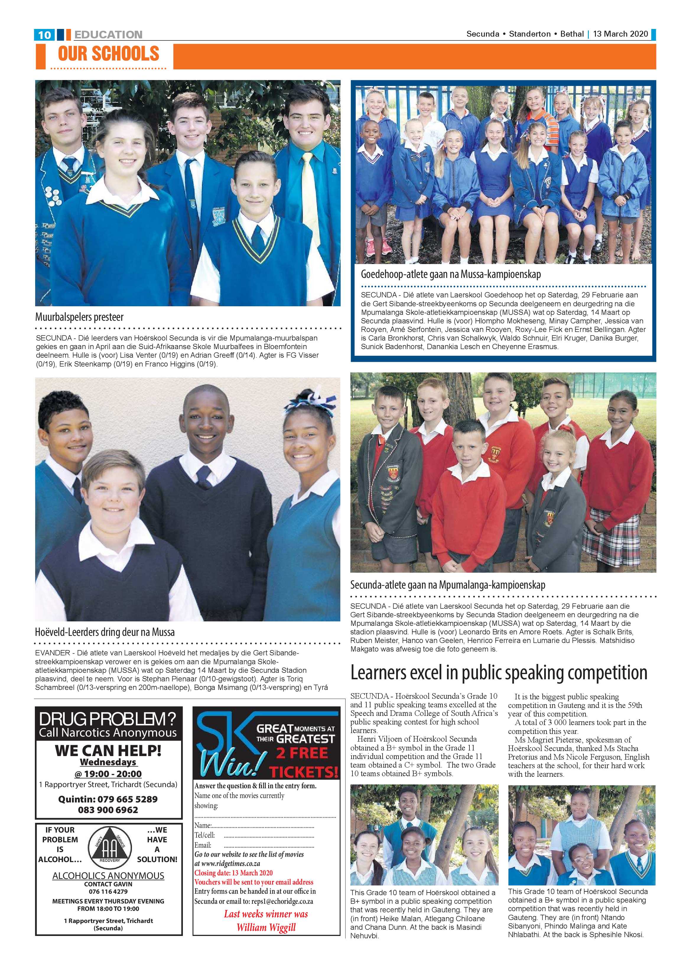 Ridge Times 13 March 2020 page 10