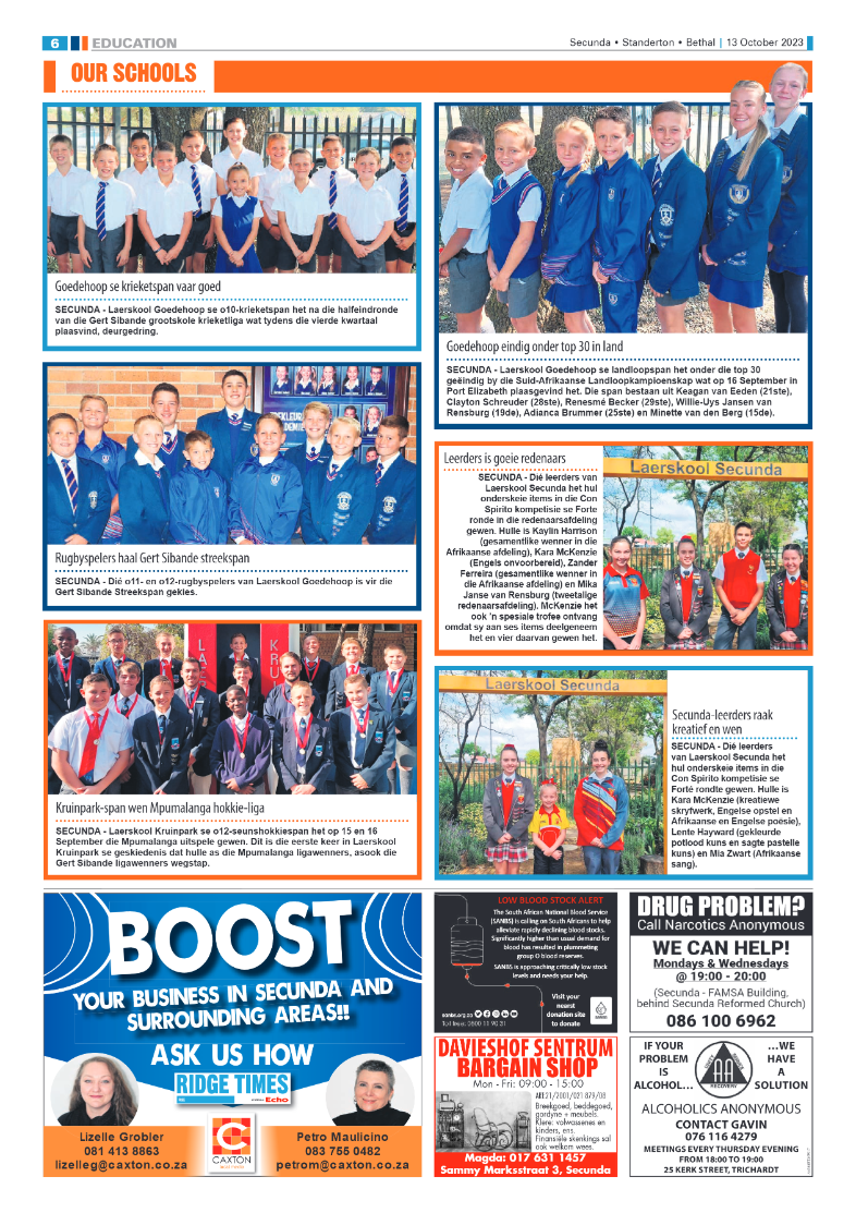 Ridge Times 13 October 2023 page 6