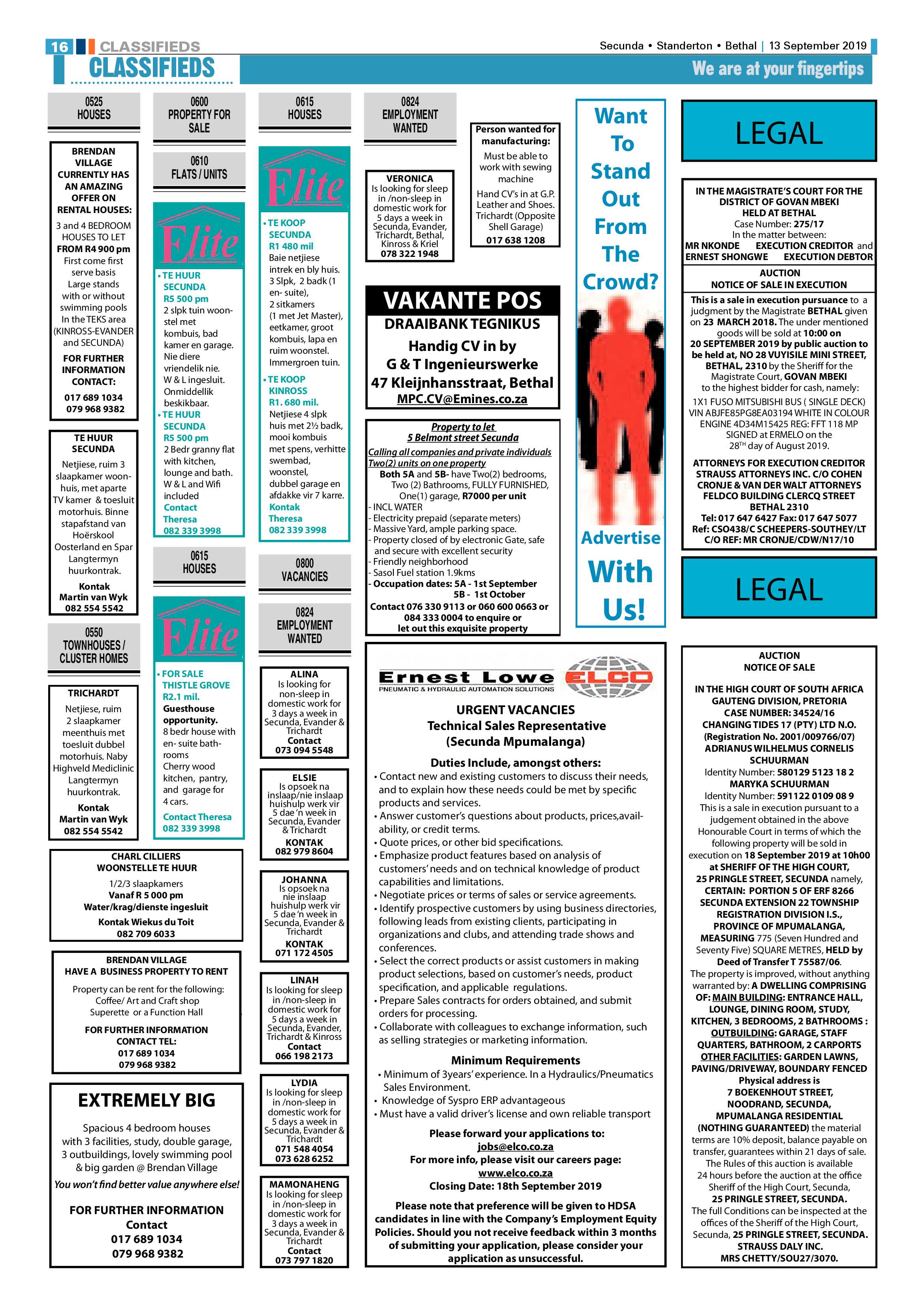 Ridge Times 13 September 2019 page 24