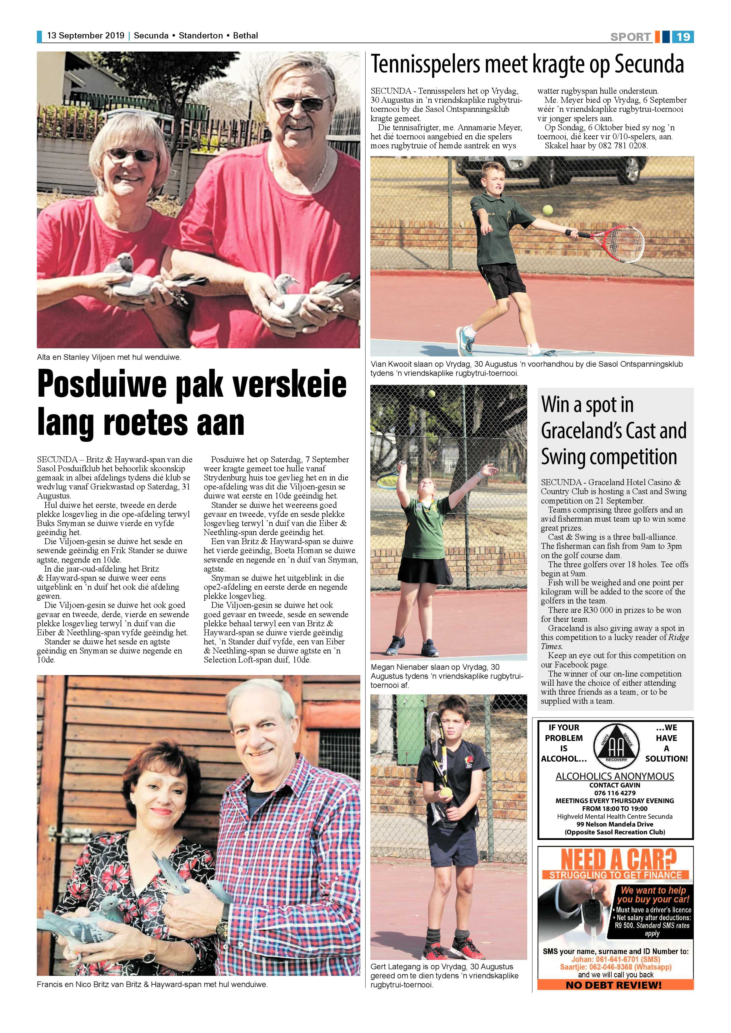 Ridge Times 13 September 2019 page 27