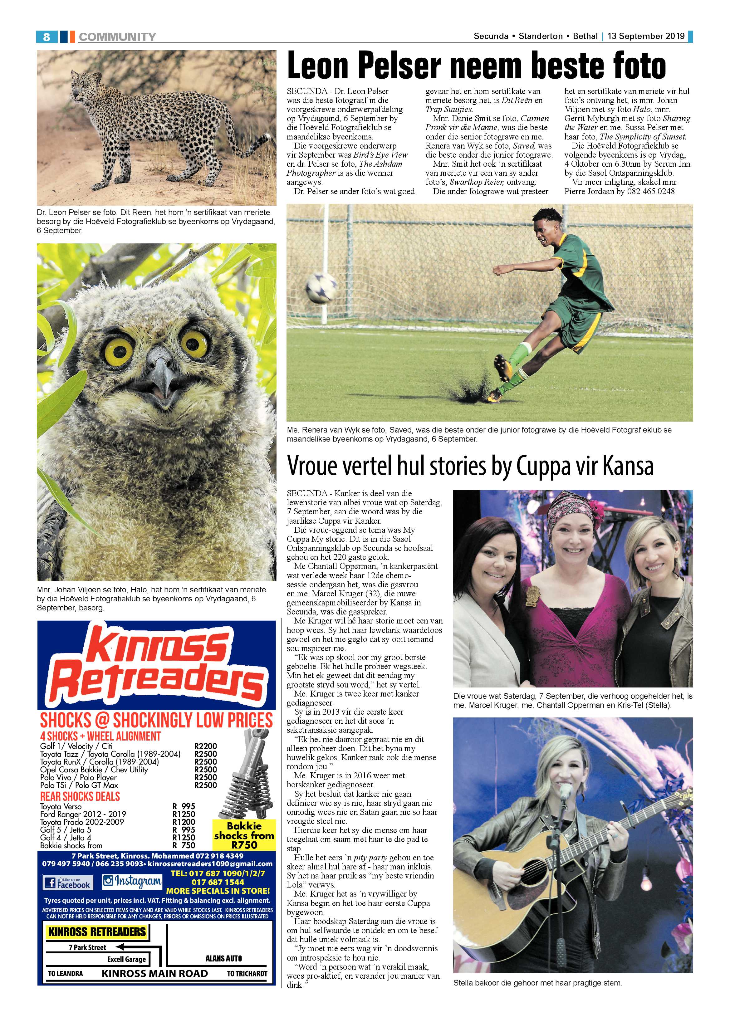 Ridge Times 13 September 2019 page 8