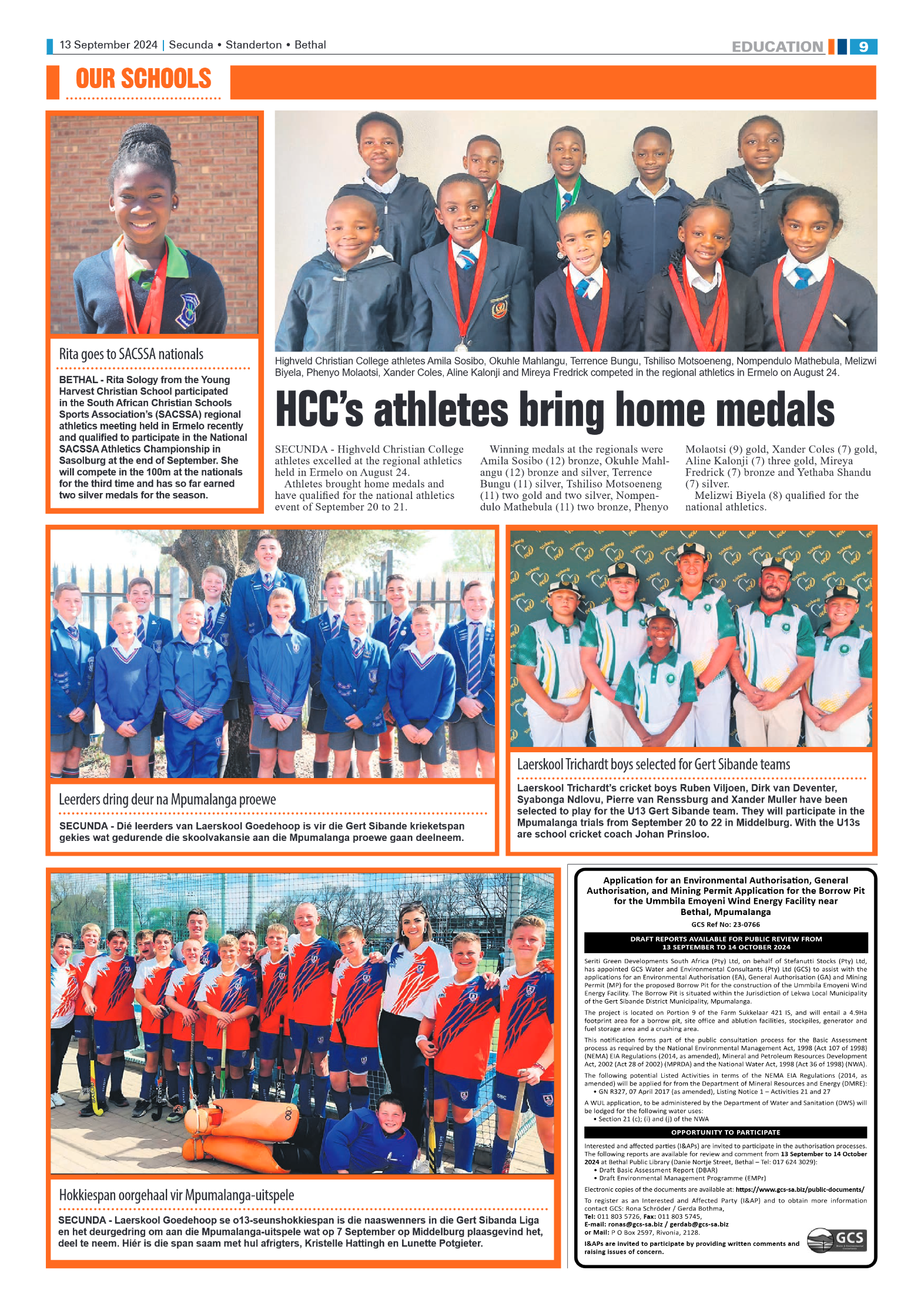 Ridge Times 13 September 2024 page 9